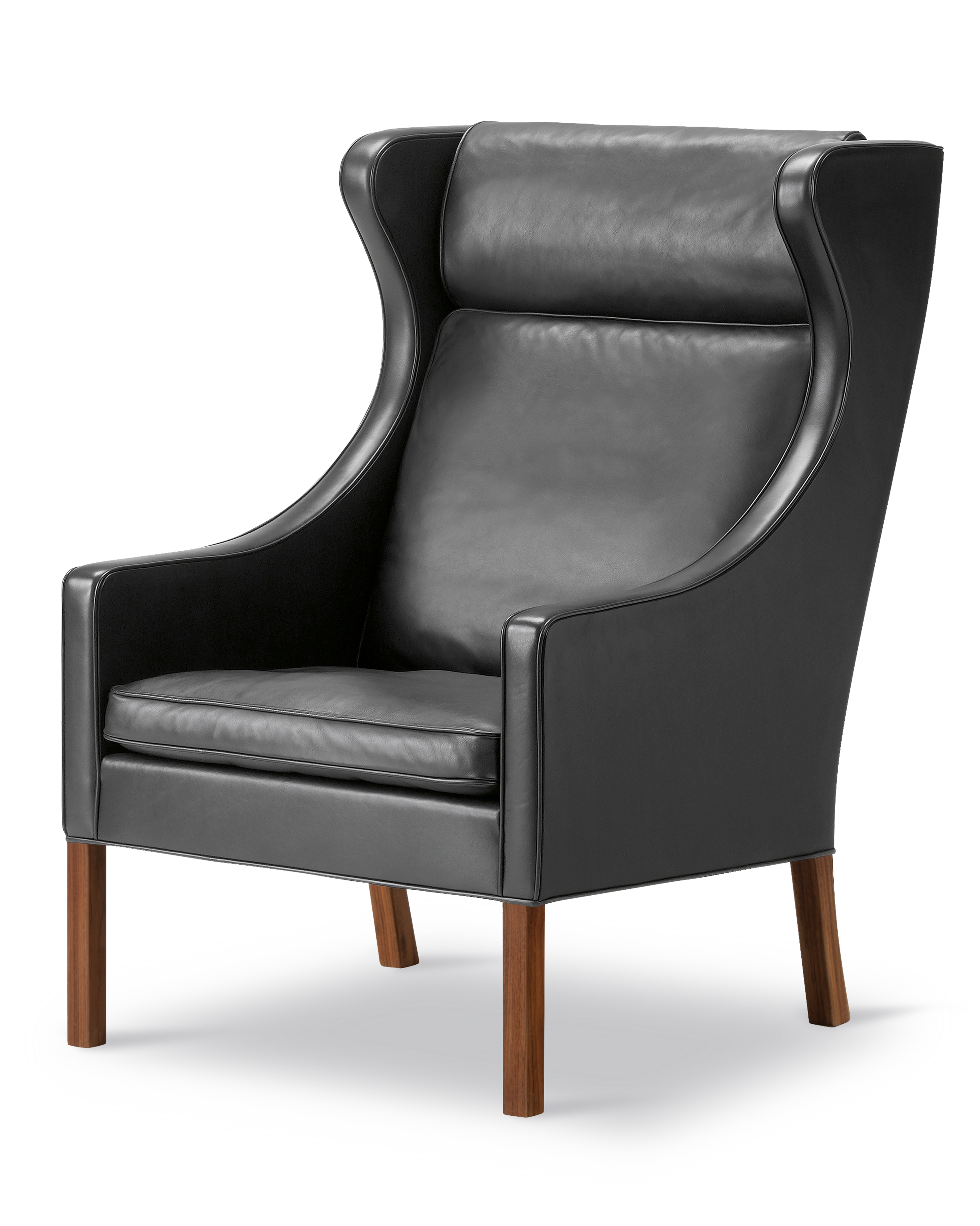 Mogensen 2204 Wing Chair - Leather Primo 88 / Walnut oil