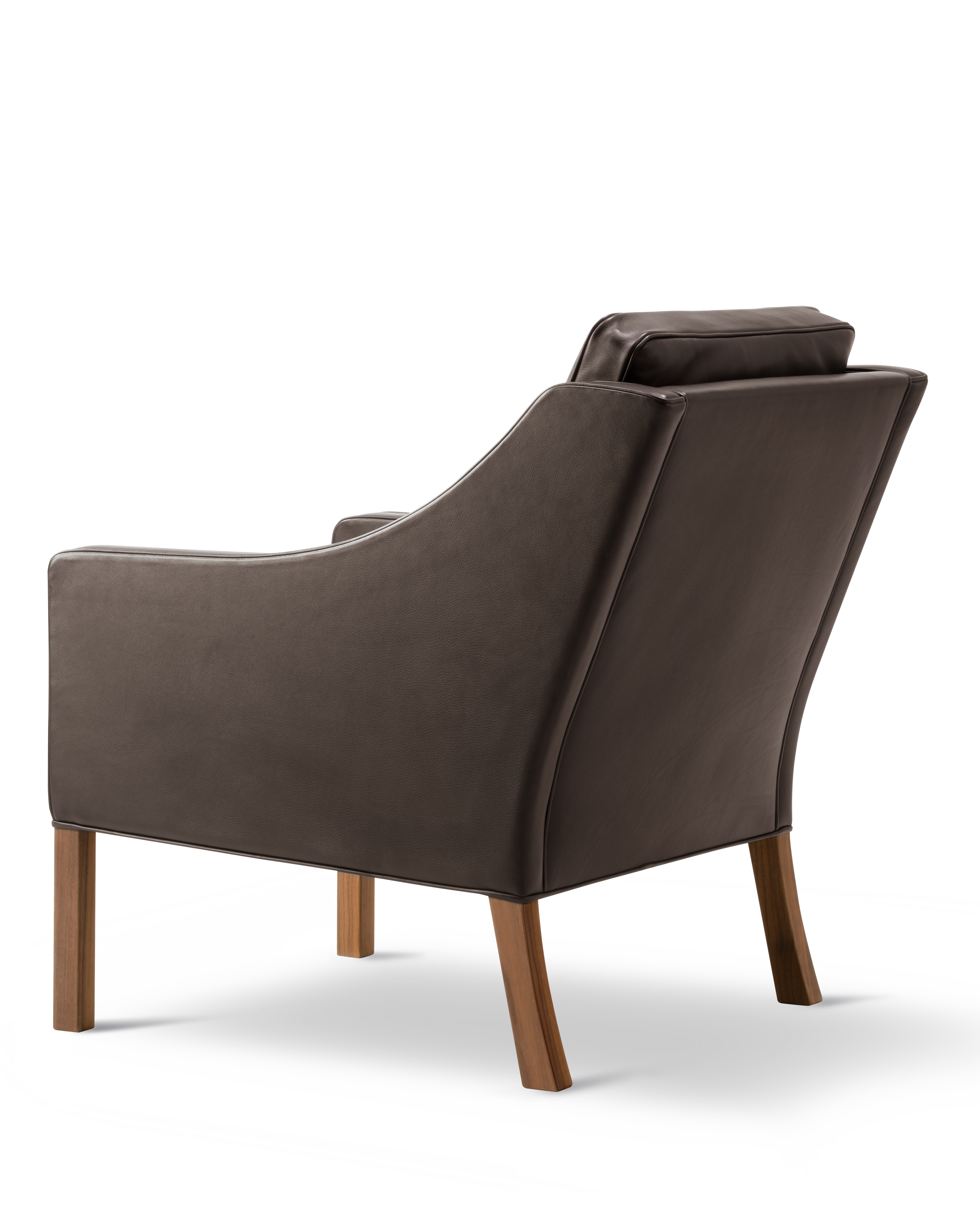 Mogensen 2207 Club Chair - Leather 906 Organic / Walnut oil