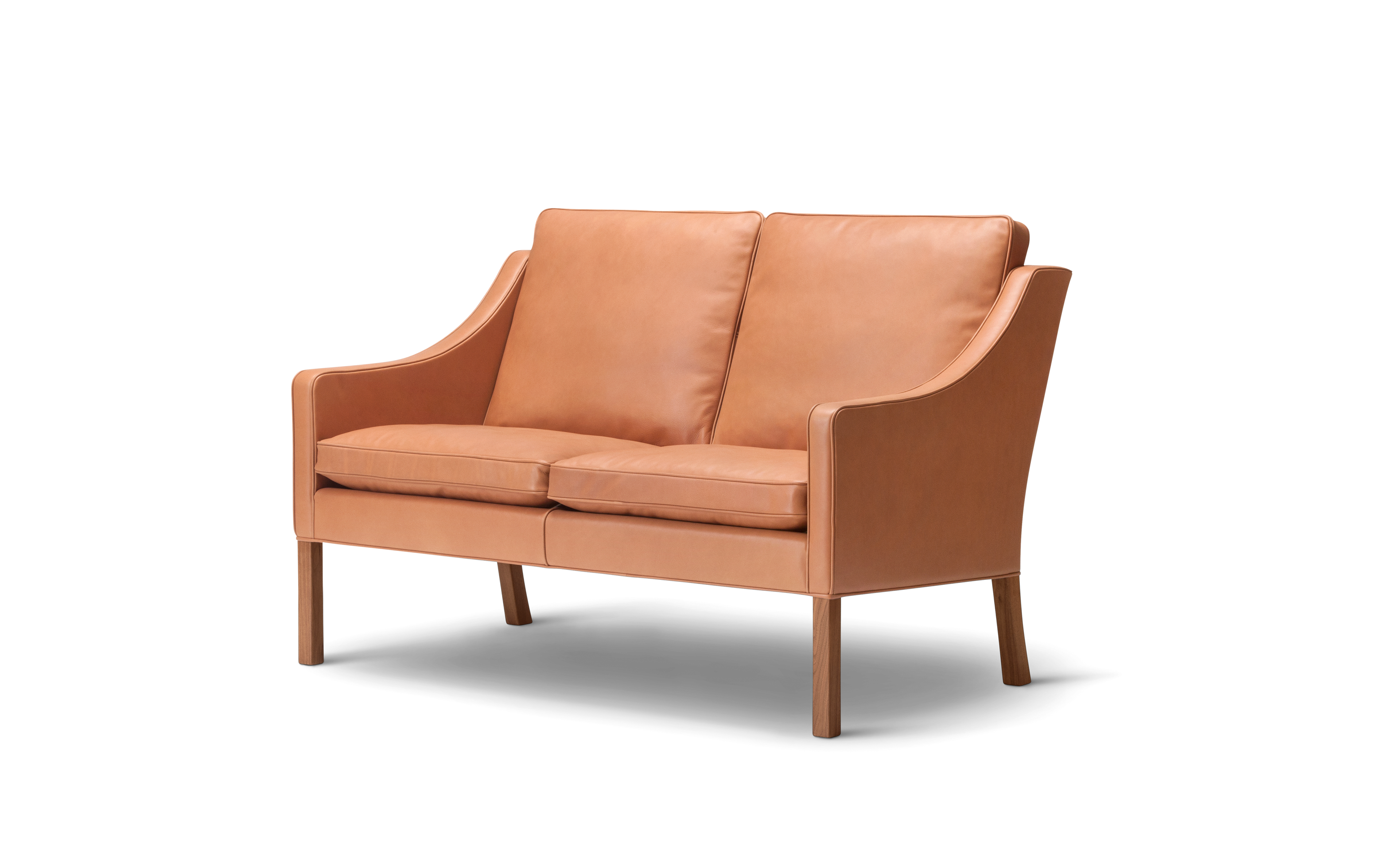 Mogensen 2208 Sofa - Læder 95 Max / Valnød