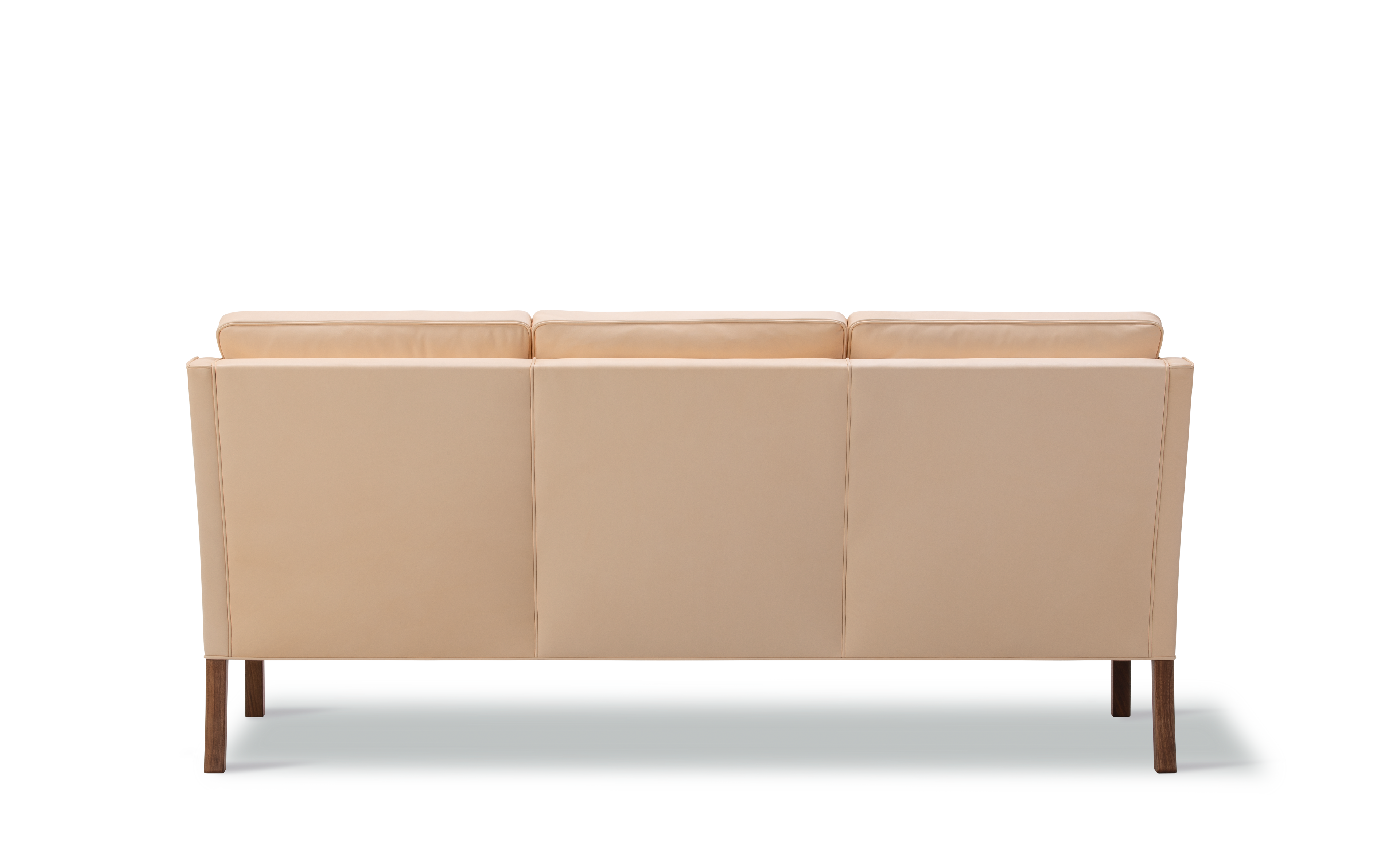 Mogensen 2209 Sofa - Leather 90 Vegeta / Walnut