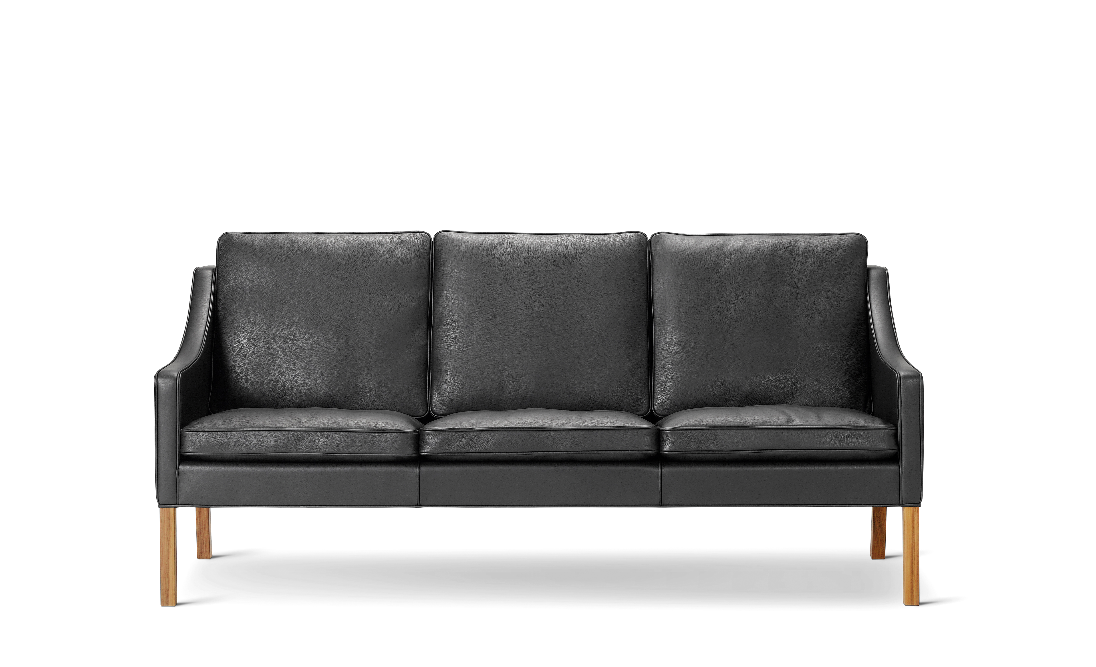 Mogensen 2208 Sofa - Læder 98 Max / Valnød