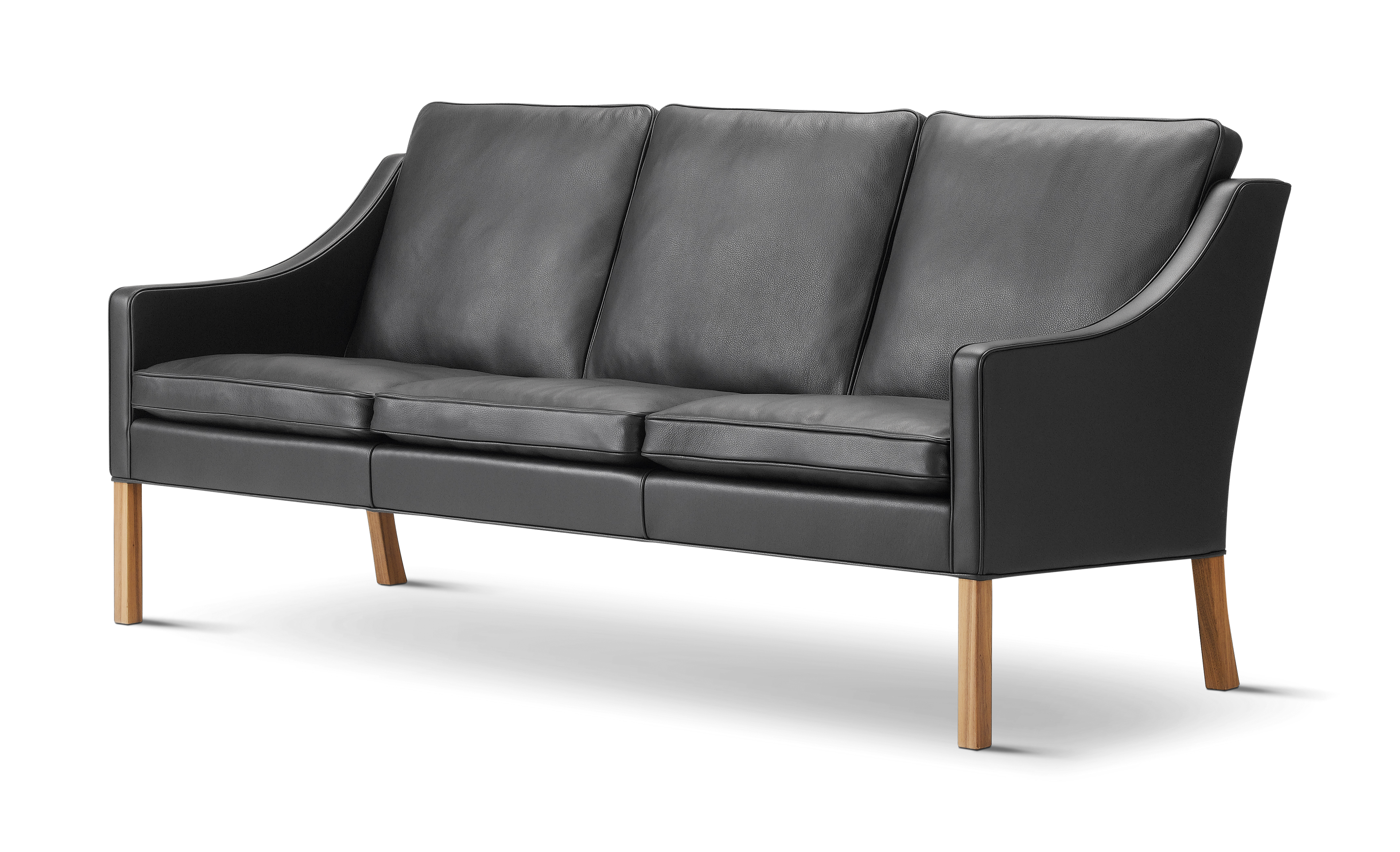 Mogensen 2208 Sofa - Leather 98 Max / Walnut