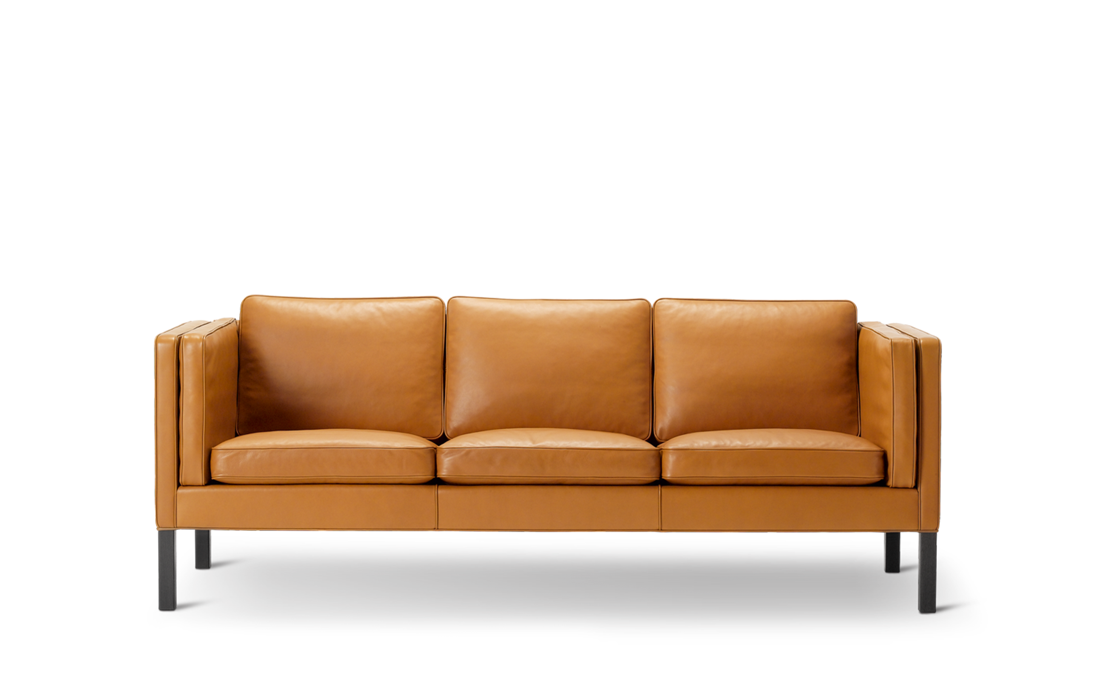 Mogensen 2333 Sofa - Leather 91 Max / Smoked oak