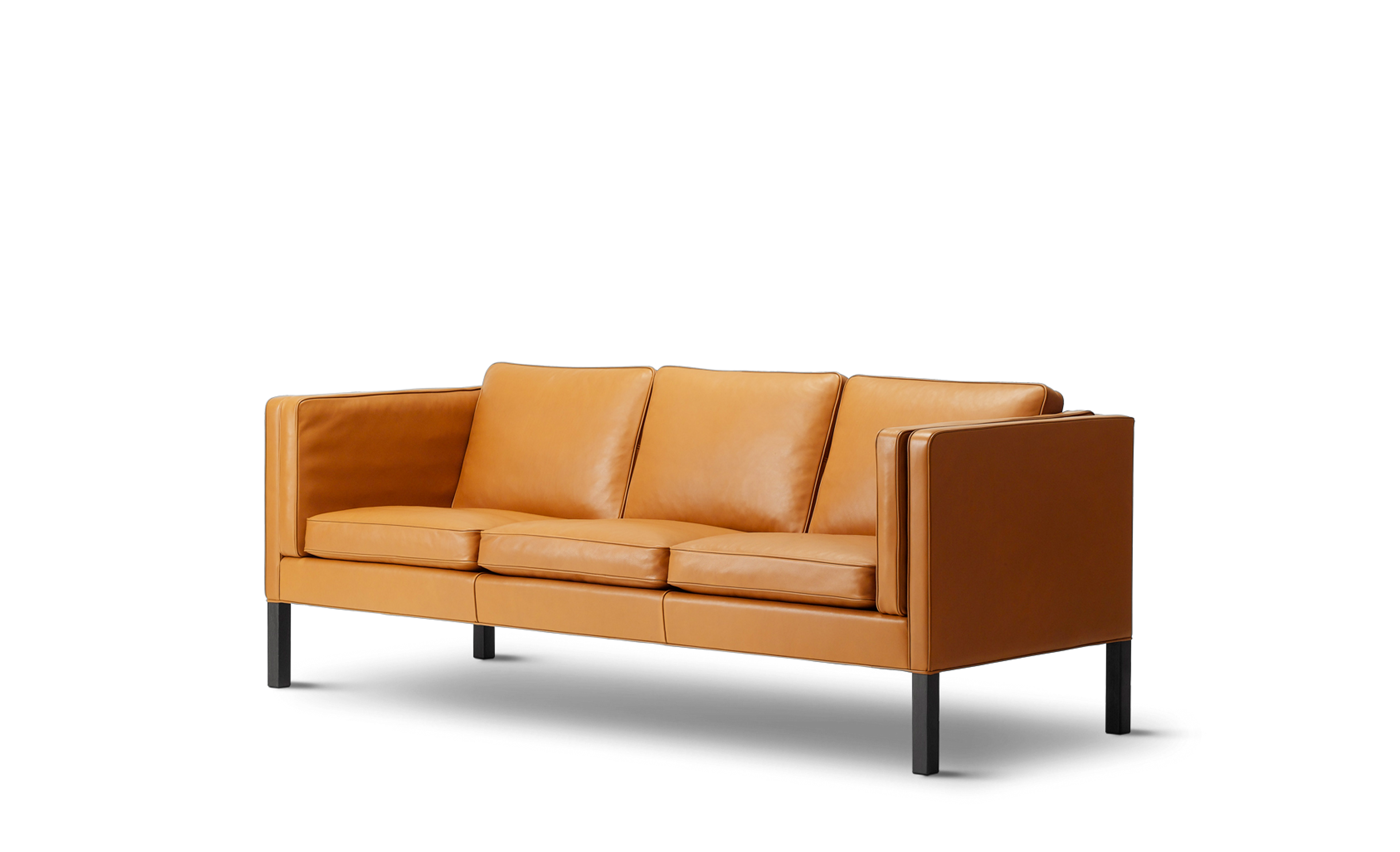 Mogensen 2333 Sofa - Leather 91 Max / Smoked oak