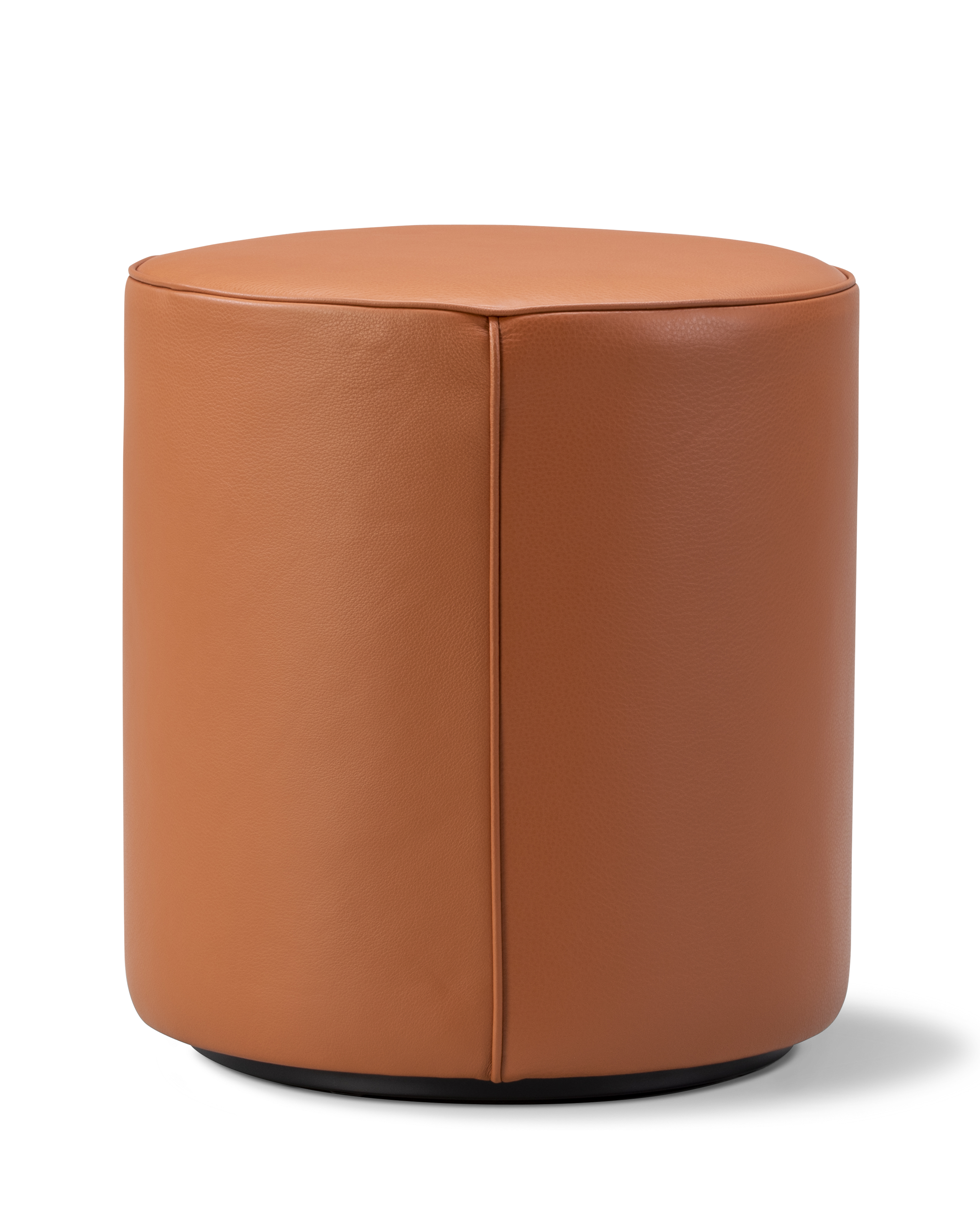 Mono Pouf - Leather 307 Cognac, Omni