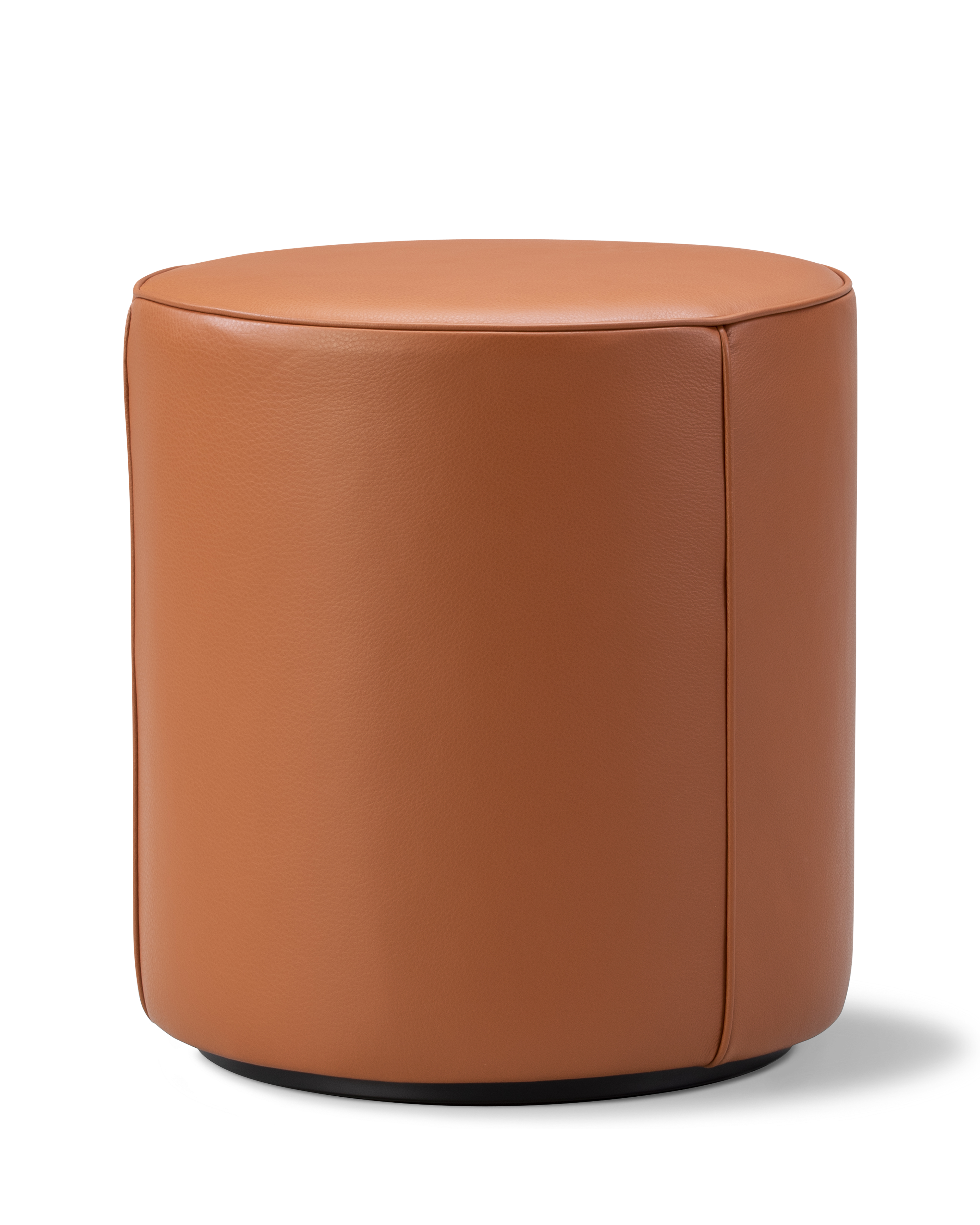 Mono Pouf - Leather 307 Cognac, Omni