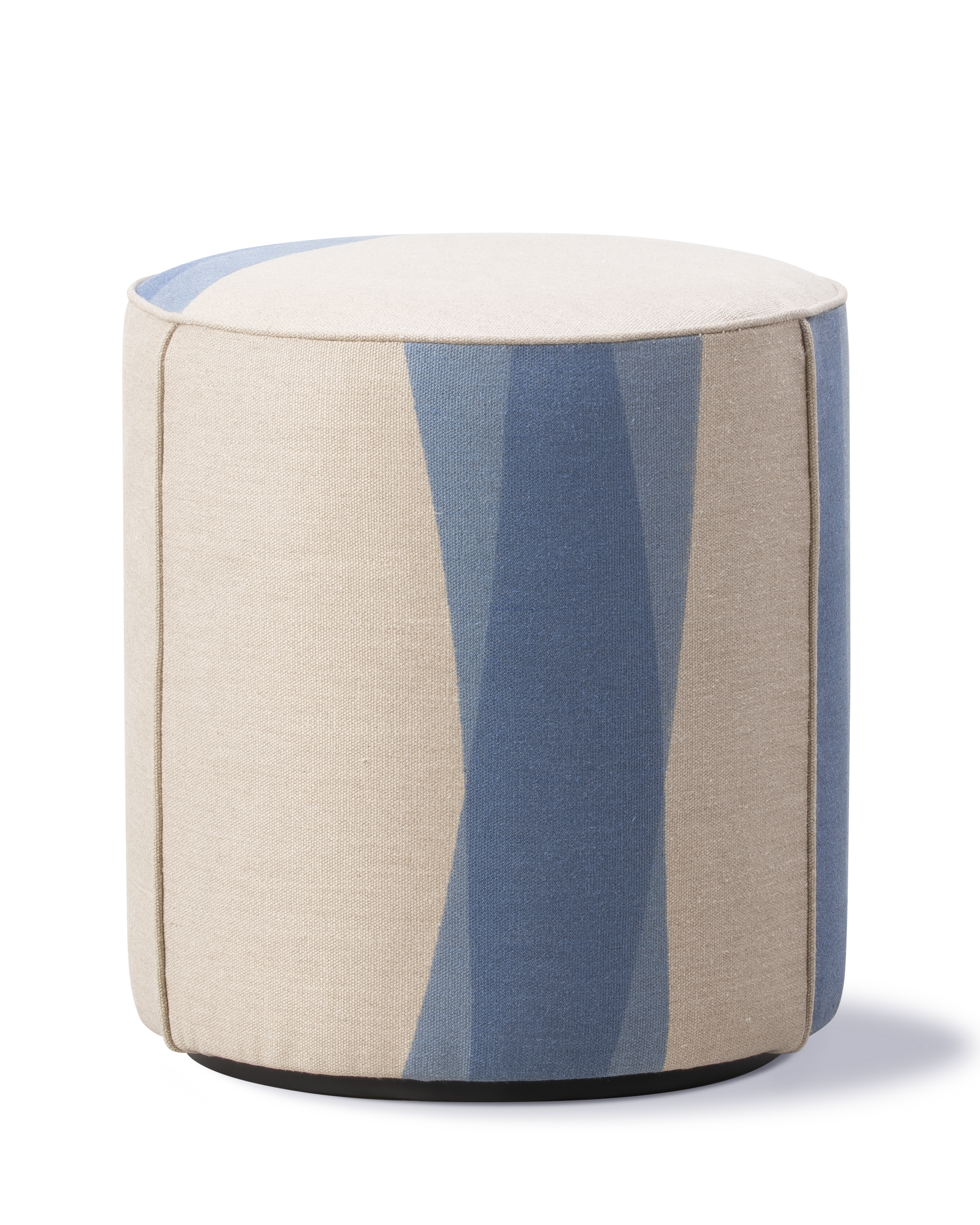 Mono Pouf - Trampedach canvas blue