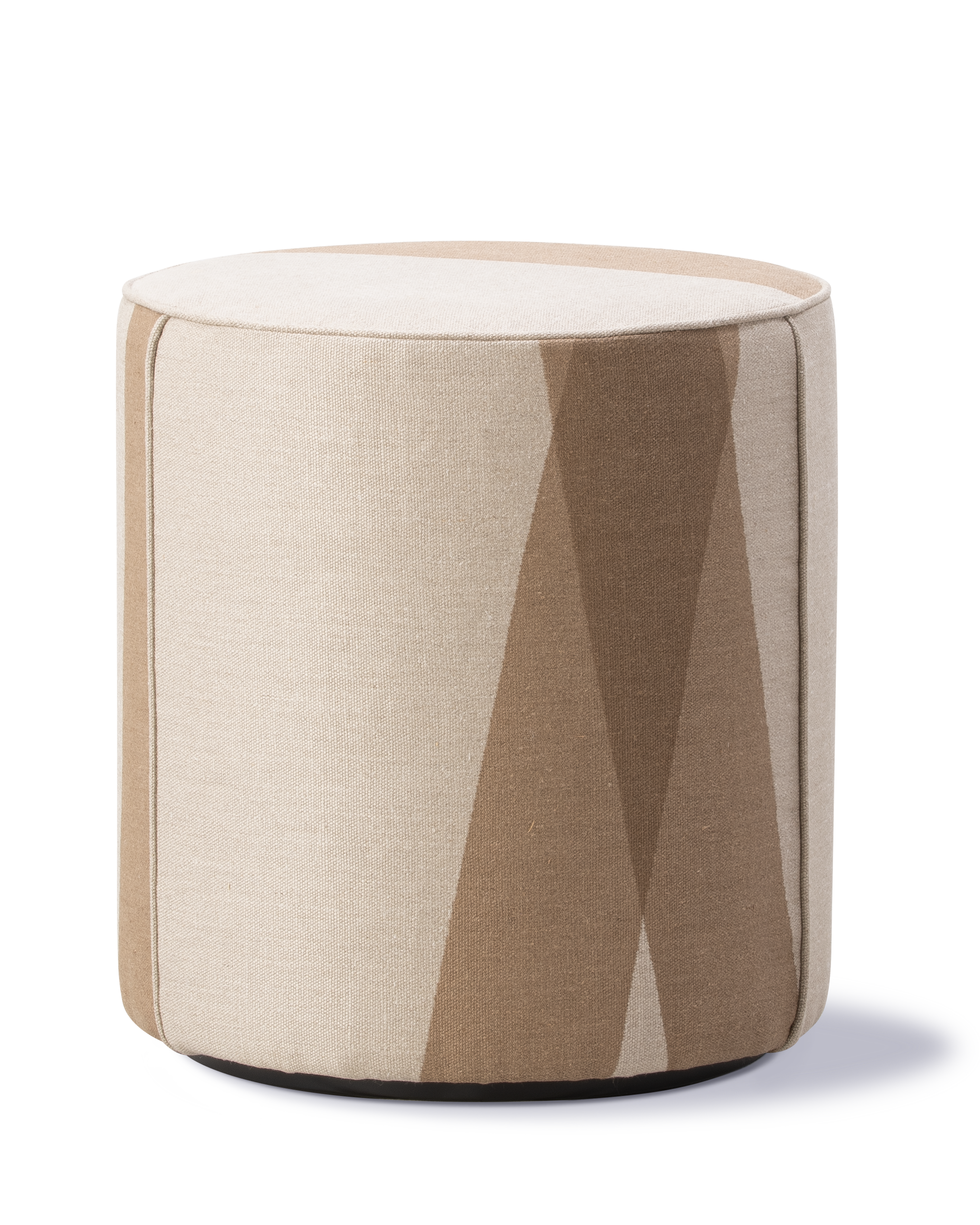Mono Pouf - Trampedach canvas brown
