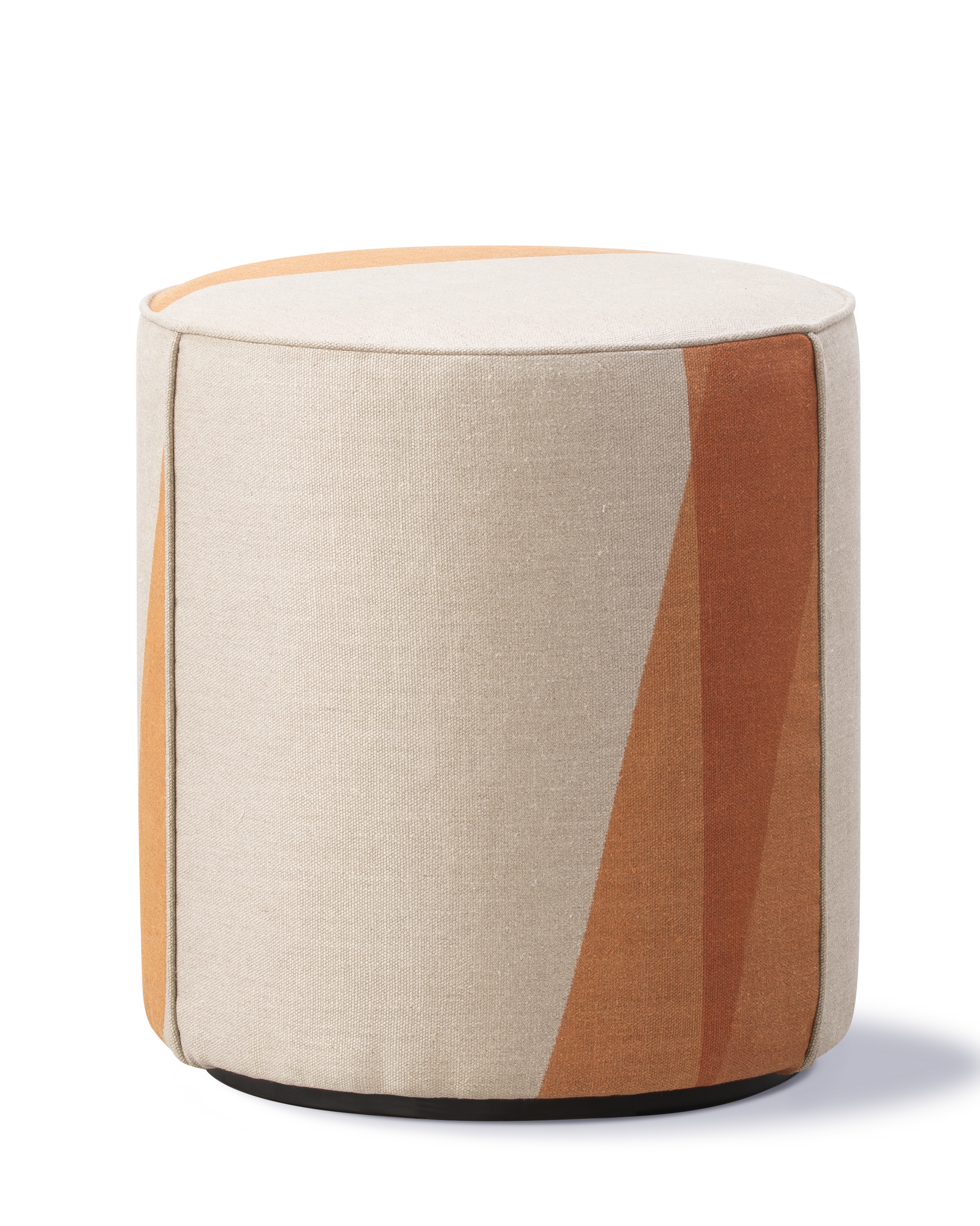 Mono Pouf - Trampedach canvas orange