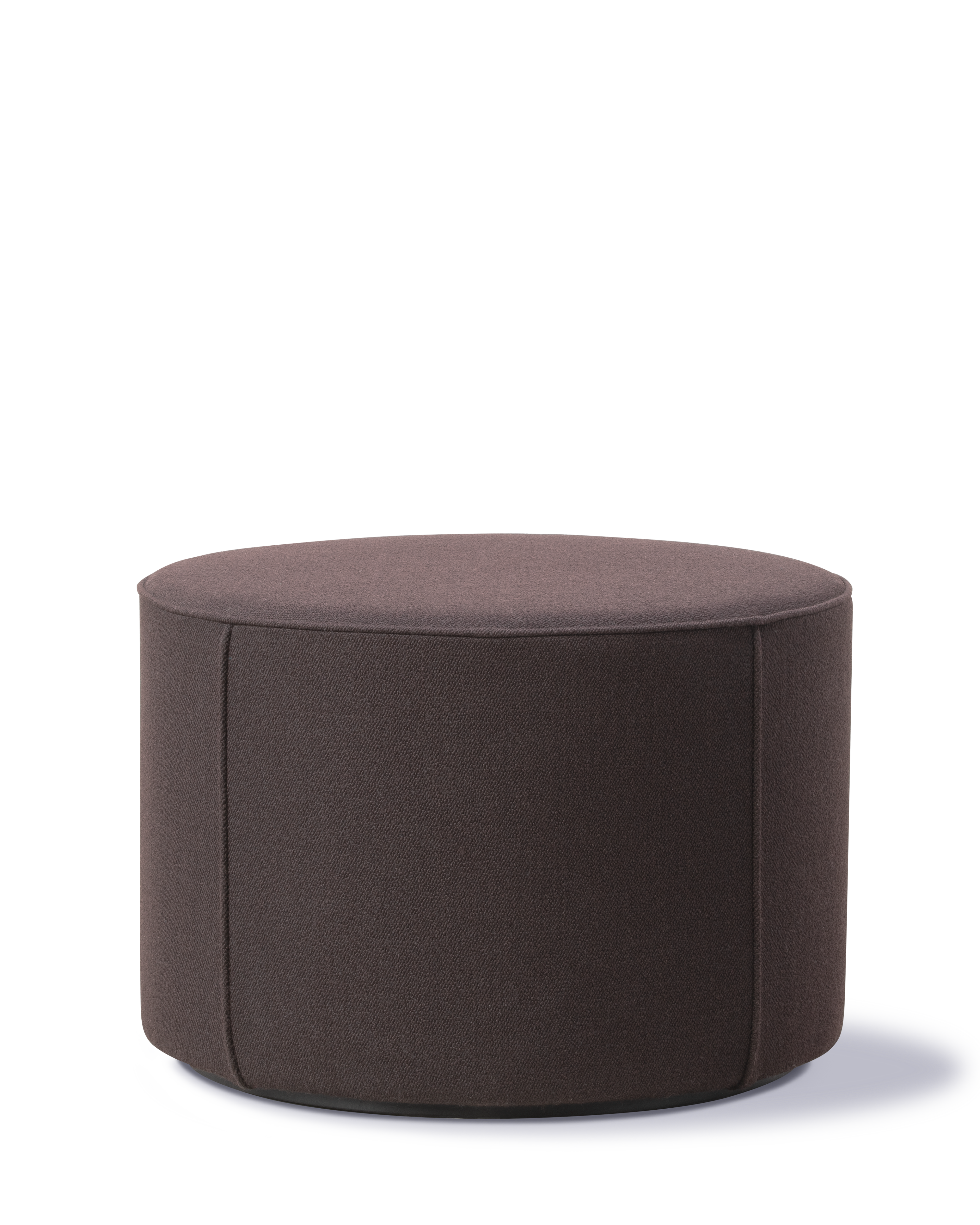 FFK15 アンティーク調 マカロンスツール バックスキン風ファブリック ボタン Mono Pouf Ø55 - Fredericia Furniture
