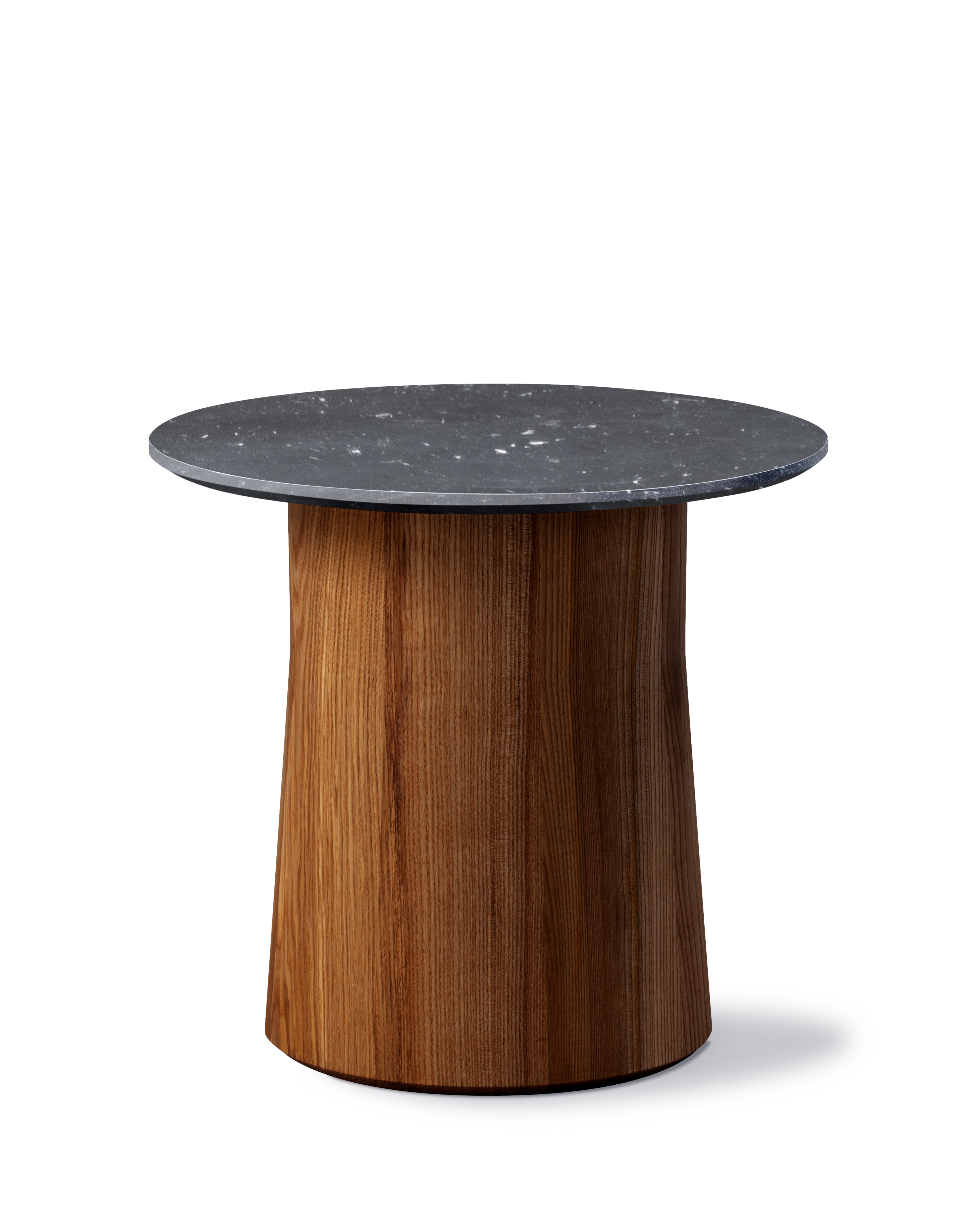 Niveau Coffee Table - Ash brown stained / Black Marquina