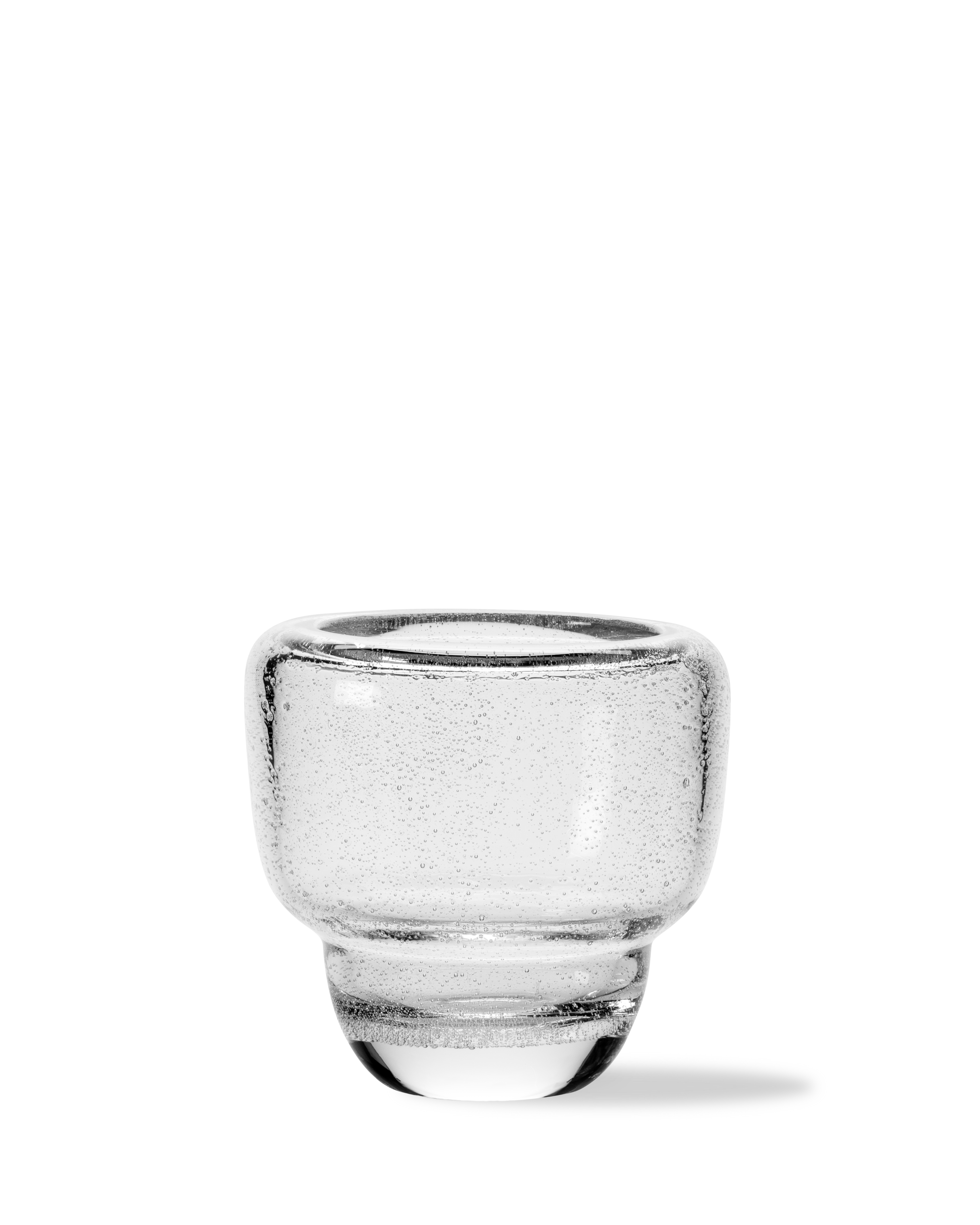 Tadaima Orb Vase - Clear Glass