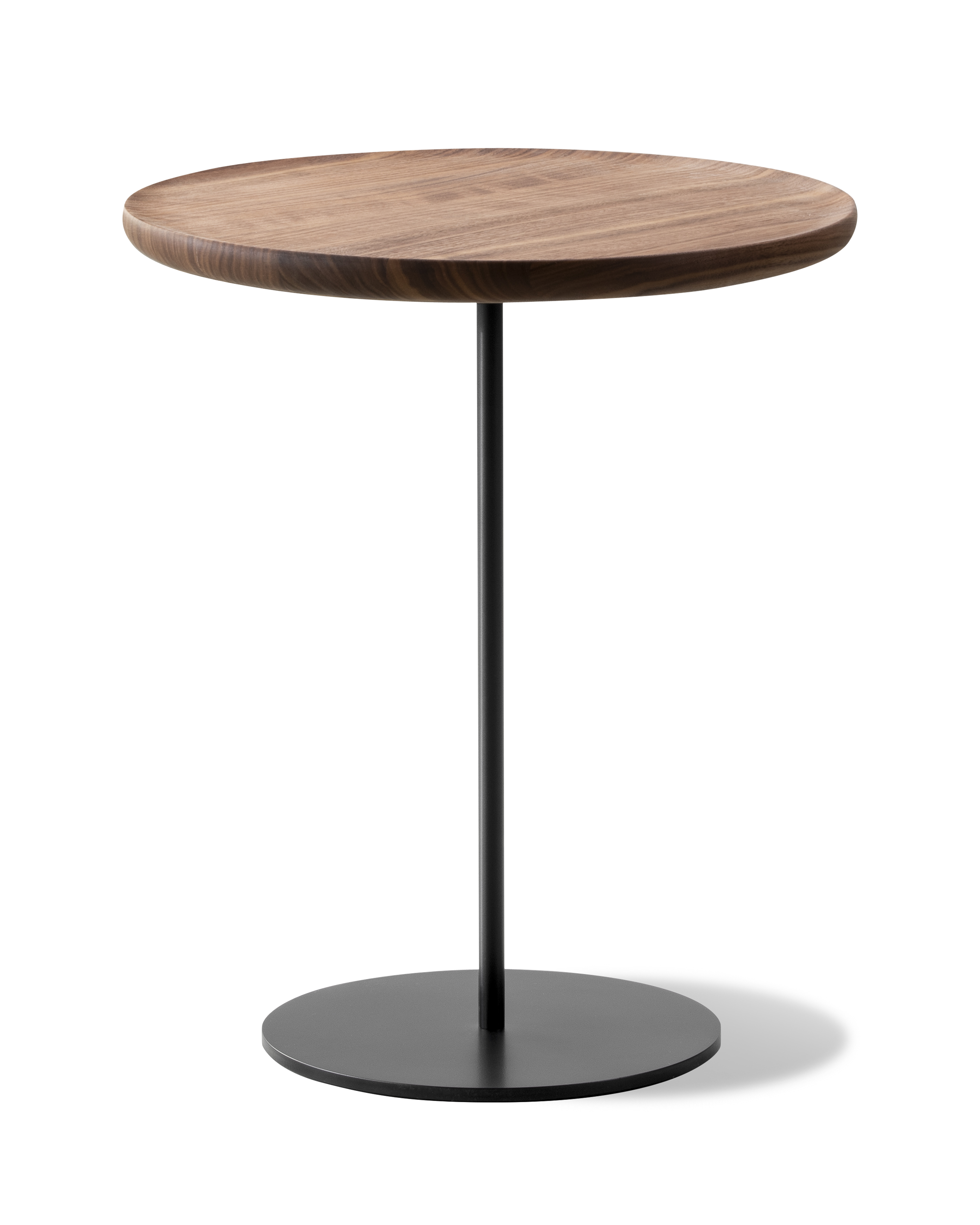Pal Table - Walnut / Black lacquered steel