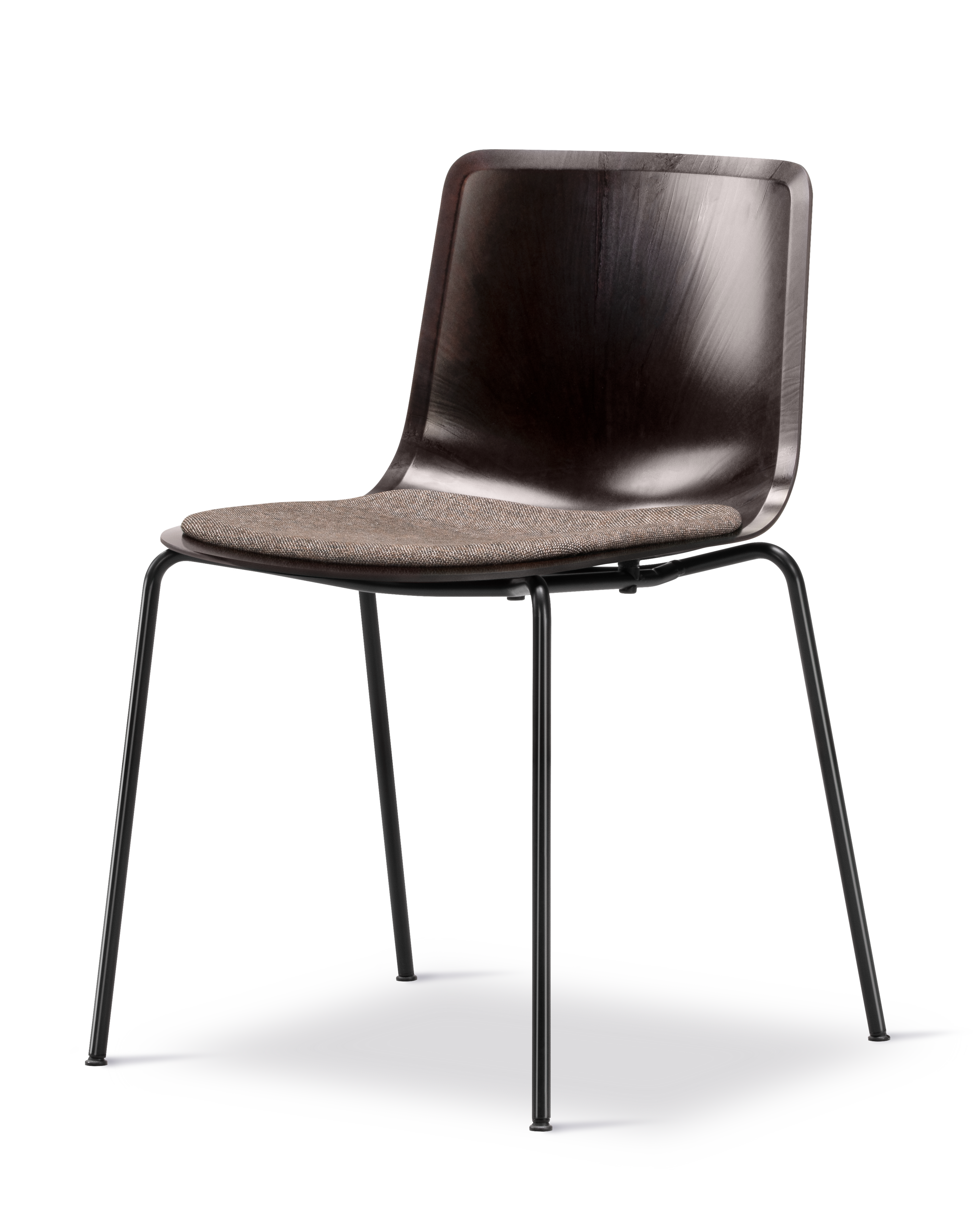 Welling / Ludvik - Pato Paper 4 Leg Chair Seat Upholstered