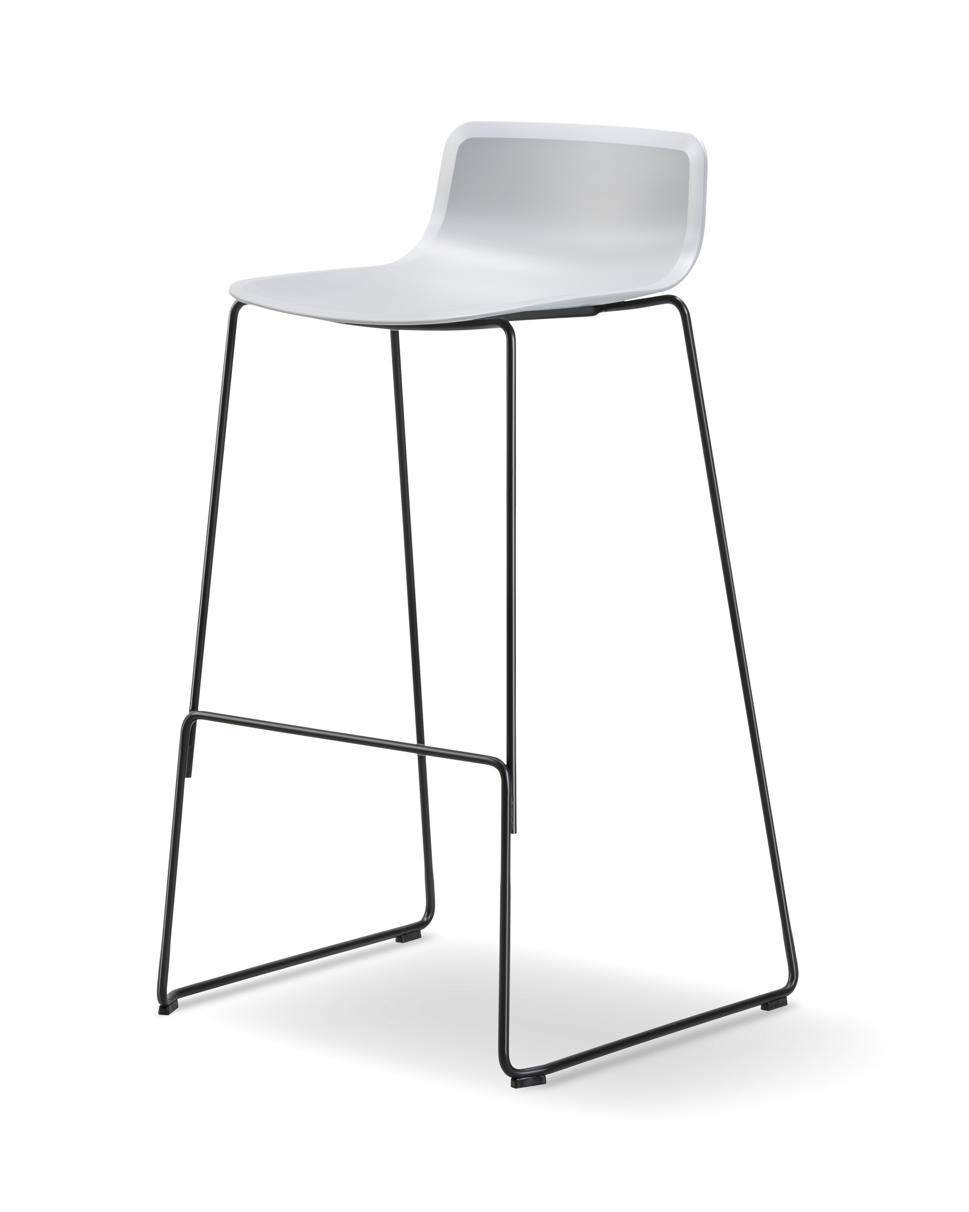 Pato Stool - Stone / Black base