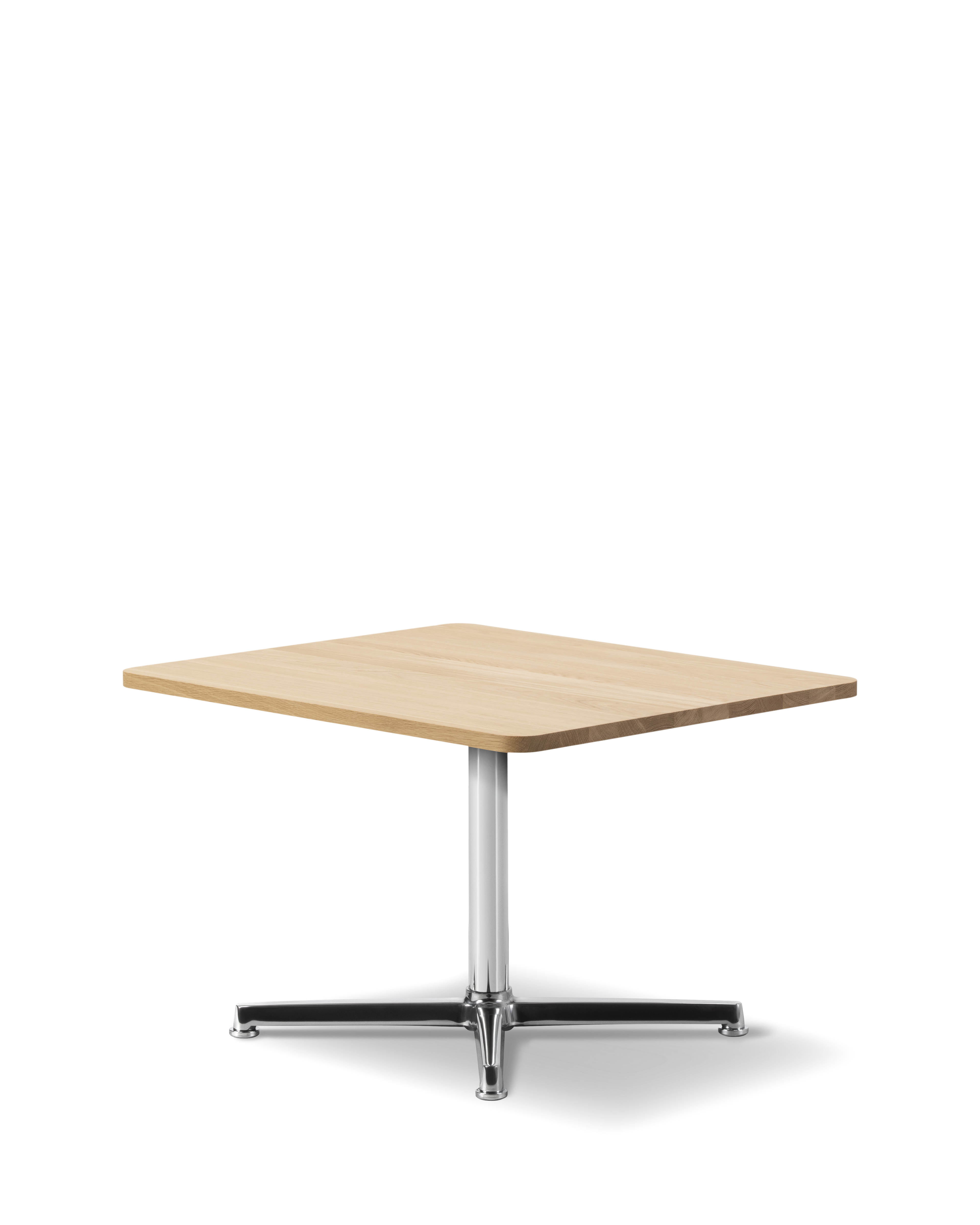 Pato Table - Eg lys olie / Aluminium (Højde 45 cm)