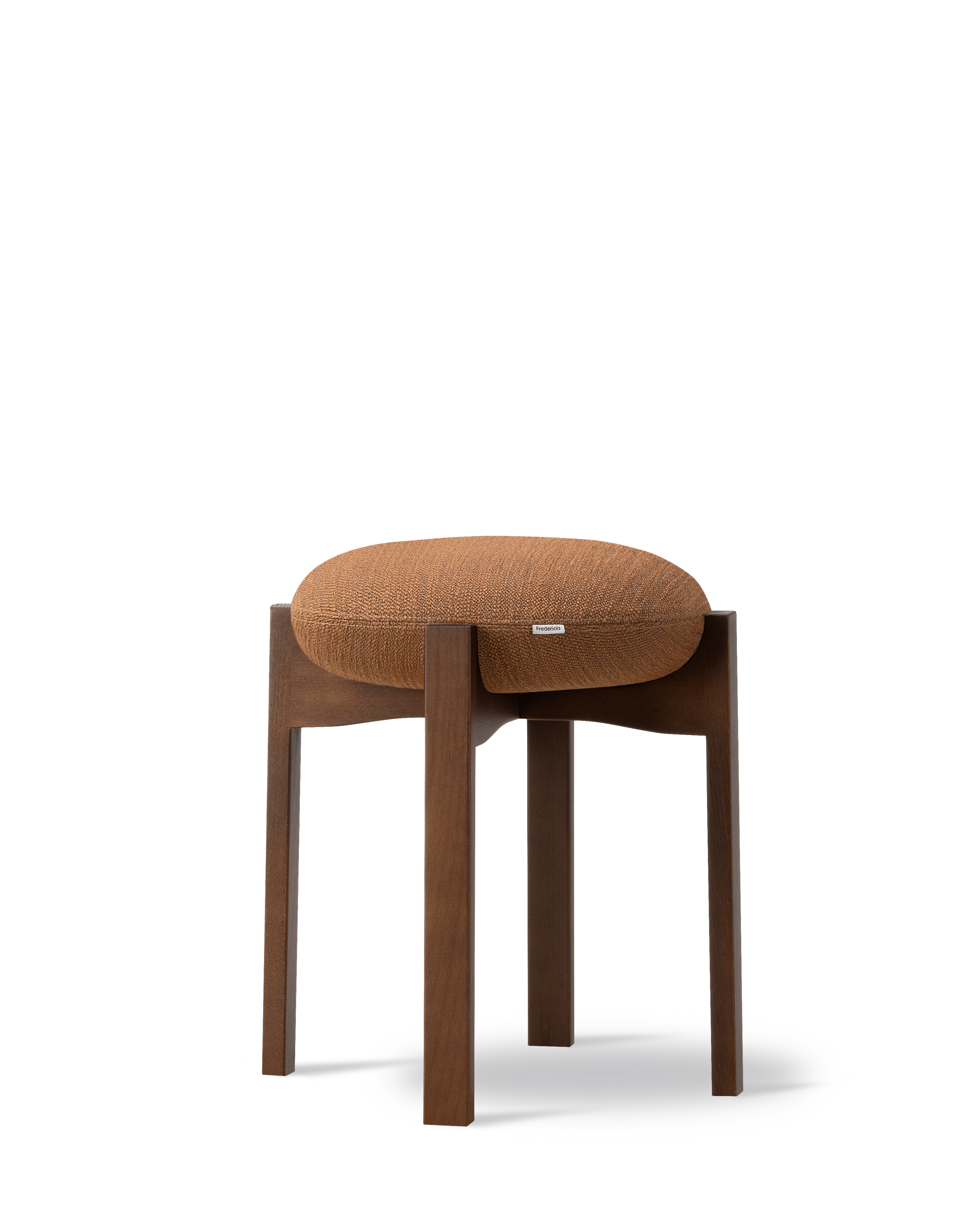 Pioneer Stool - Odino RC64 / Beech dark brown lacquered