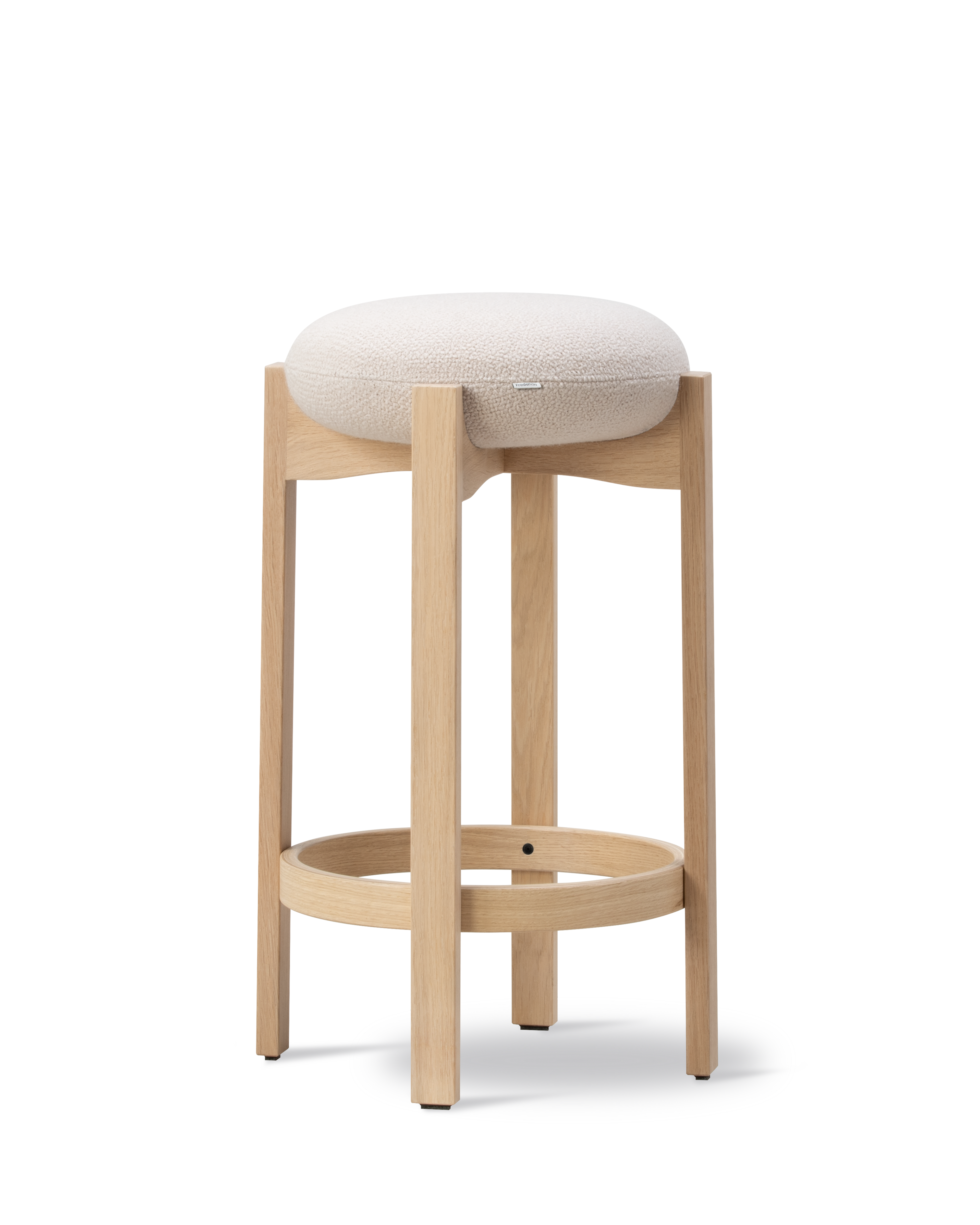 Pioneer Stool - Terra 0009 / Oak Lacquered (Height 67 cm)