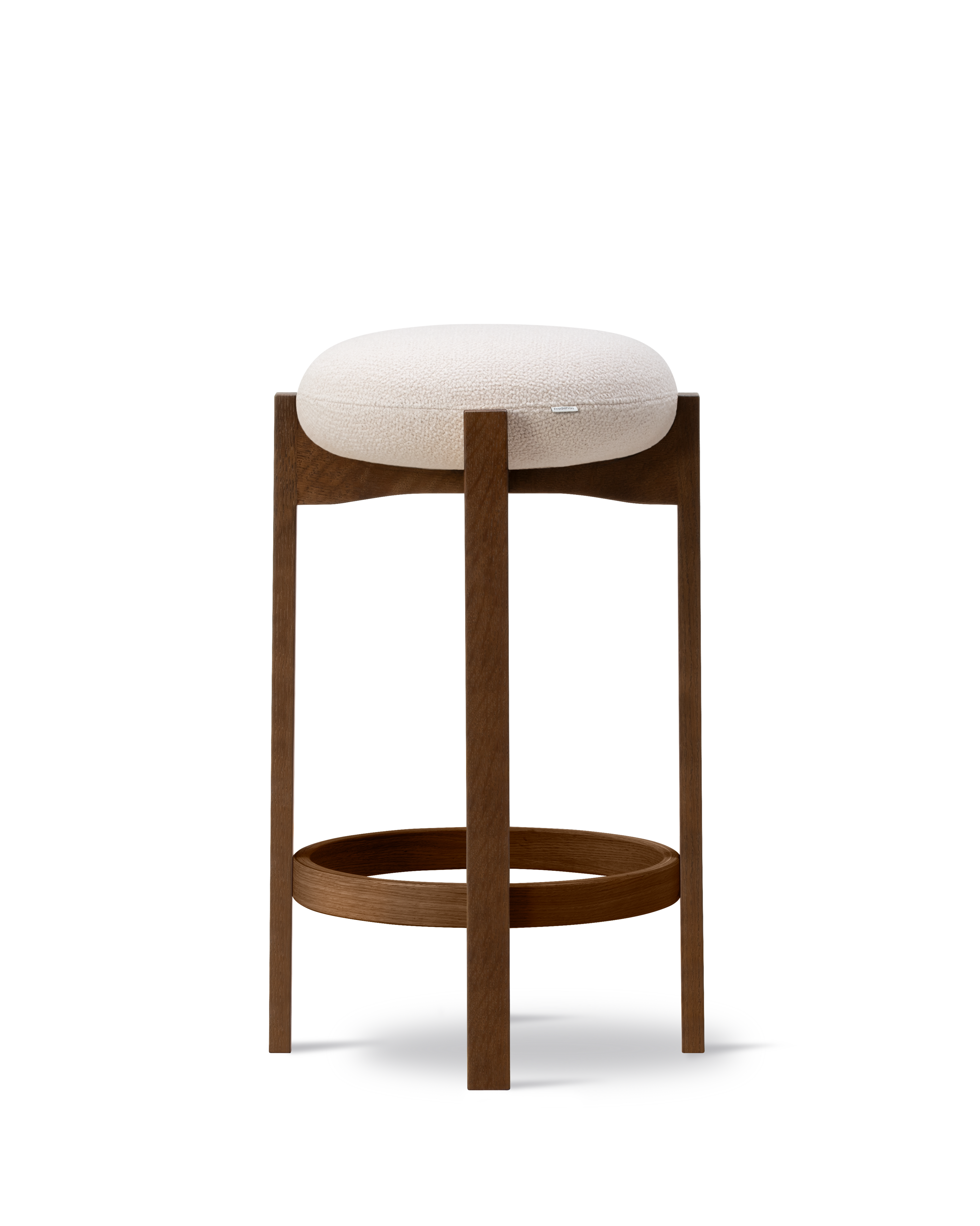 Pioneer Stool - Zero 0001 / Røget eg bejdset (Højde 67 cm)