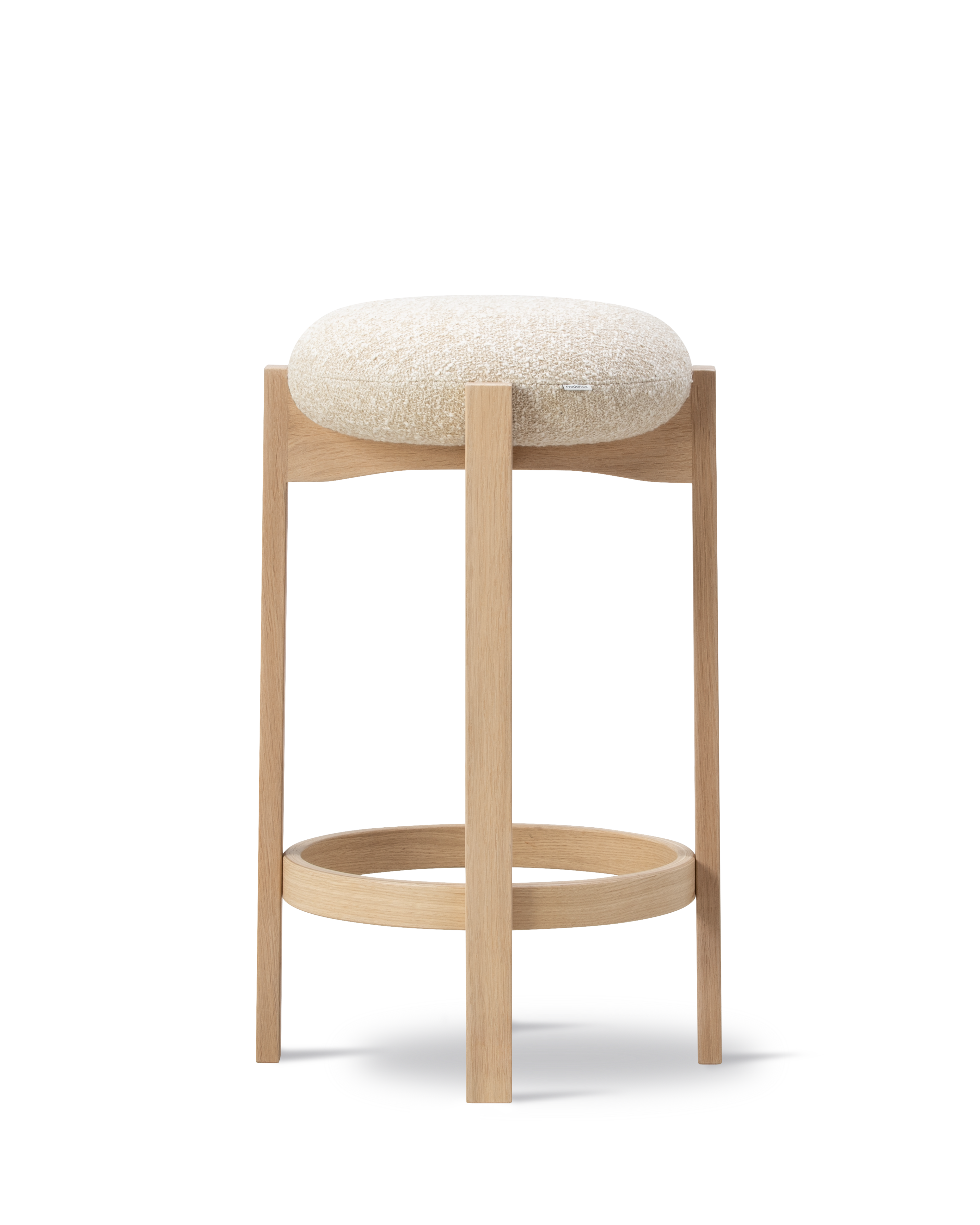 Pioneer Stool - Zero 0001 / Oak Lacquered (Height 67 cm)