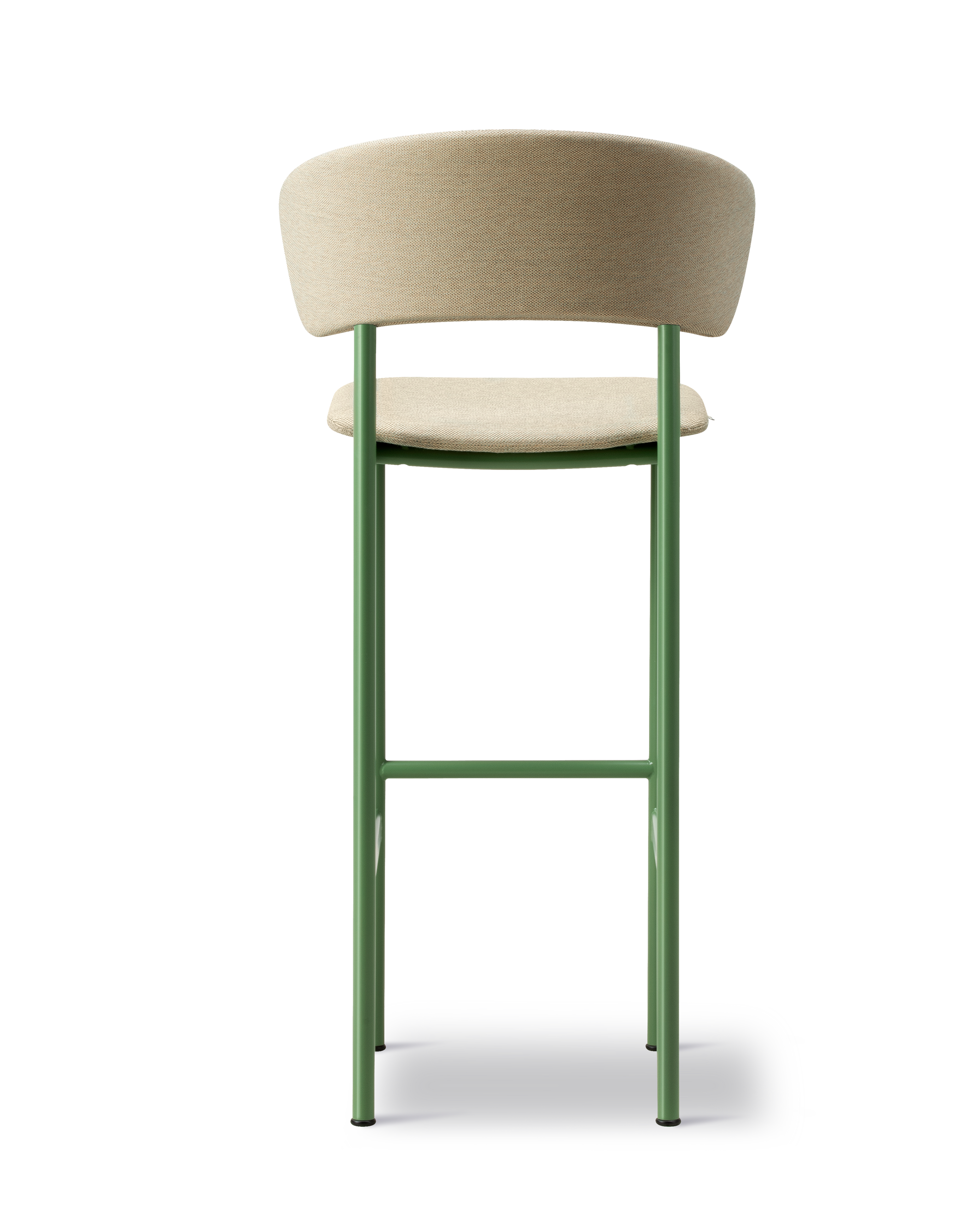 Plan Arm Barstool - Steelcut Quartet 924 / Modernist Green