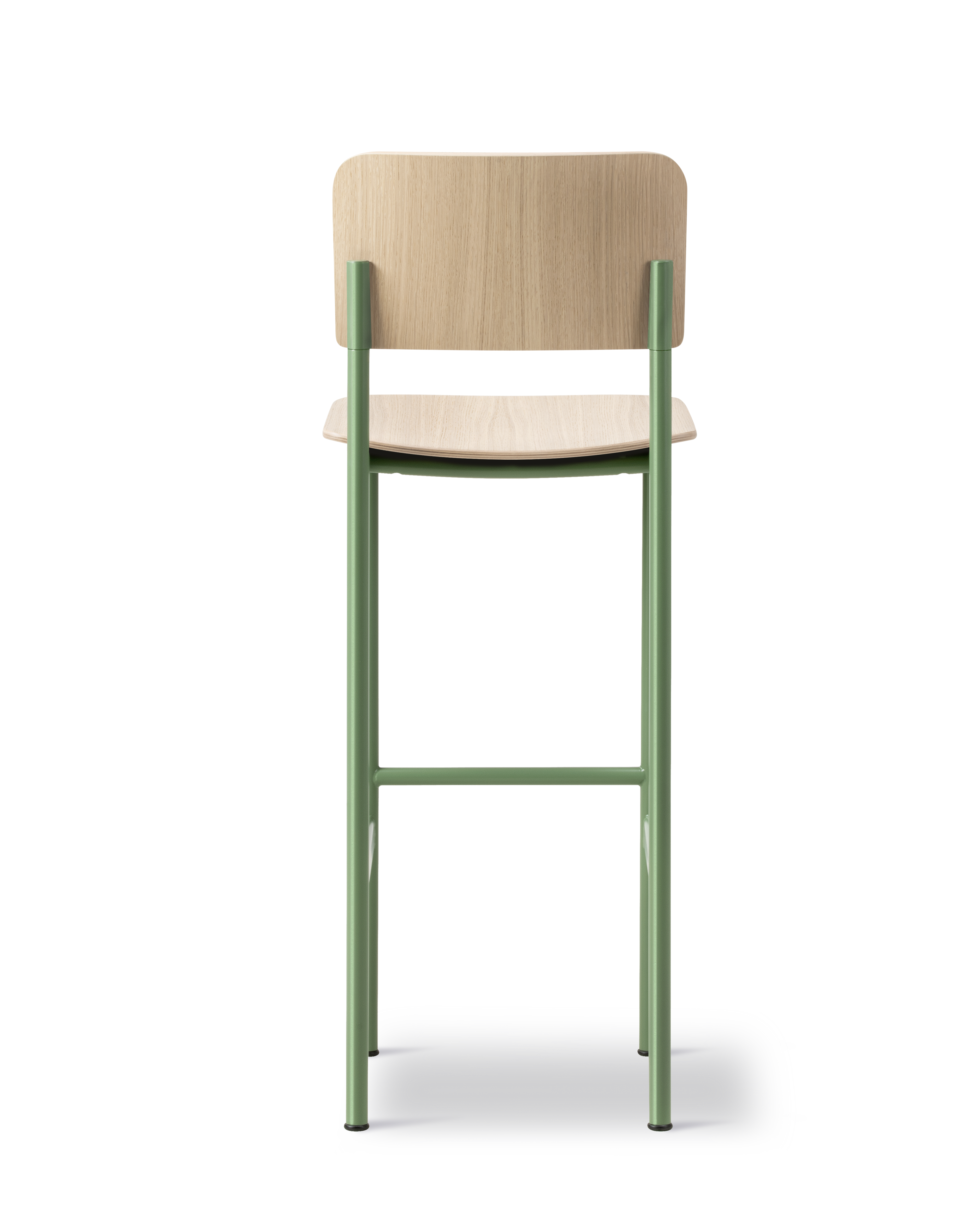 Plan  Barstool - Eg lakeret / Modernist Green