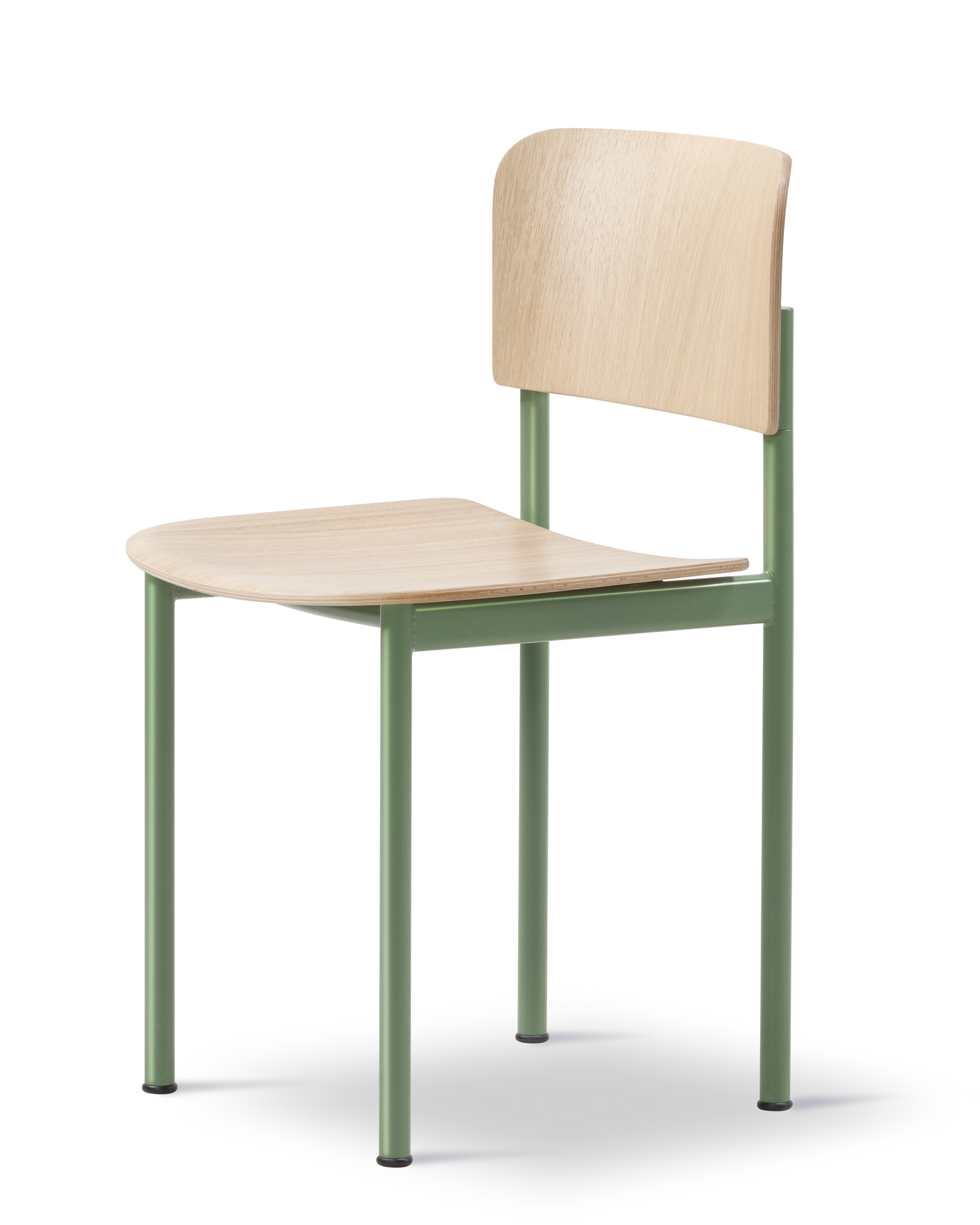 Plan  Chair - Oak Lacquered / Modernist Green