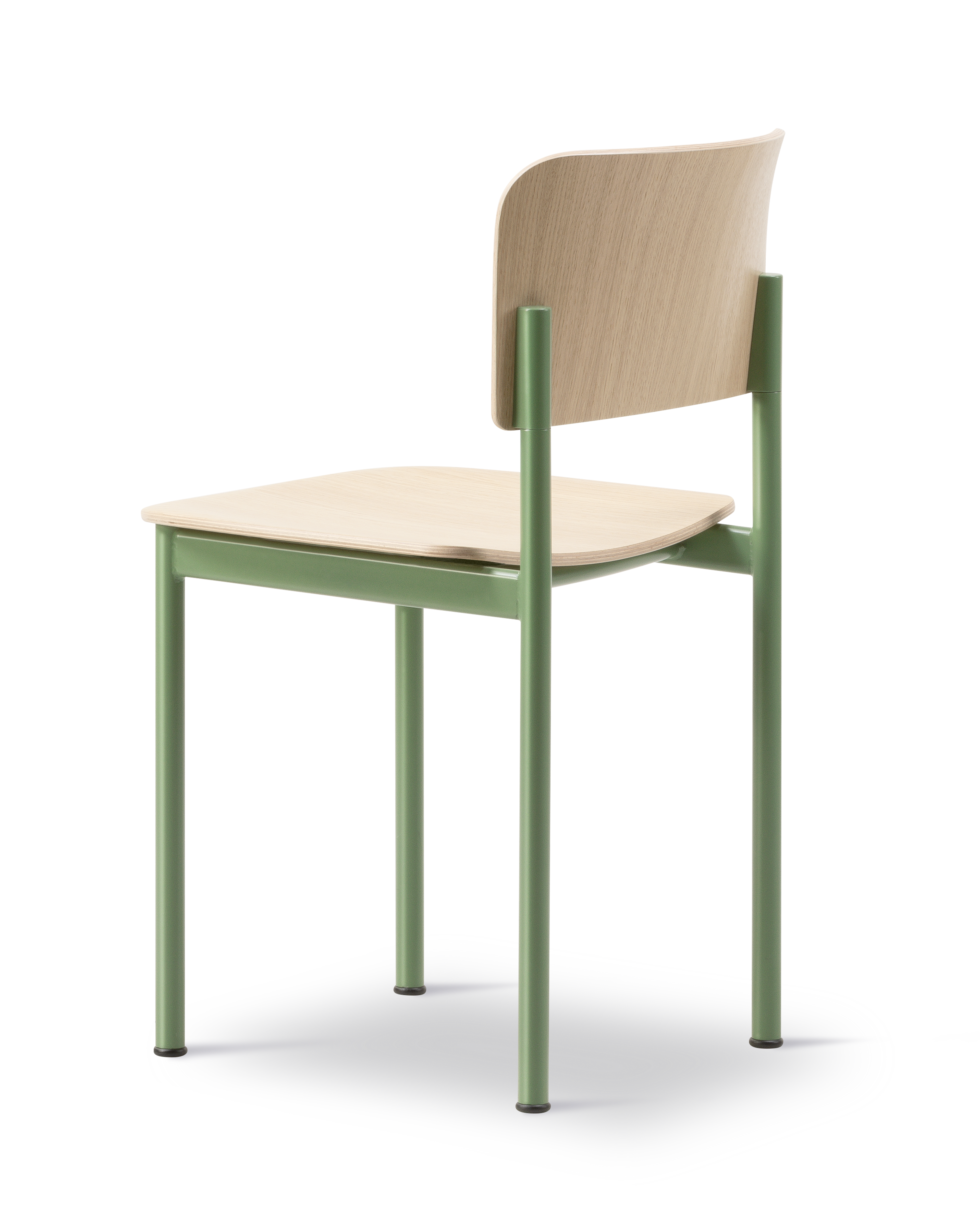 Plan  Chair - Oak Lacquered / Modernist Green