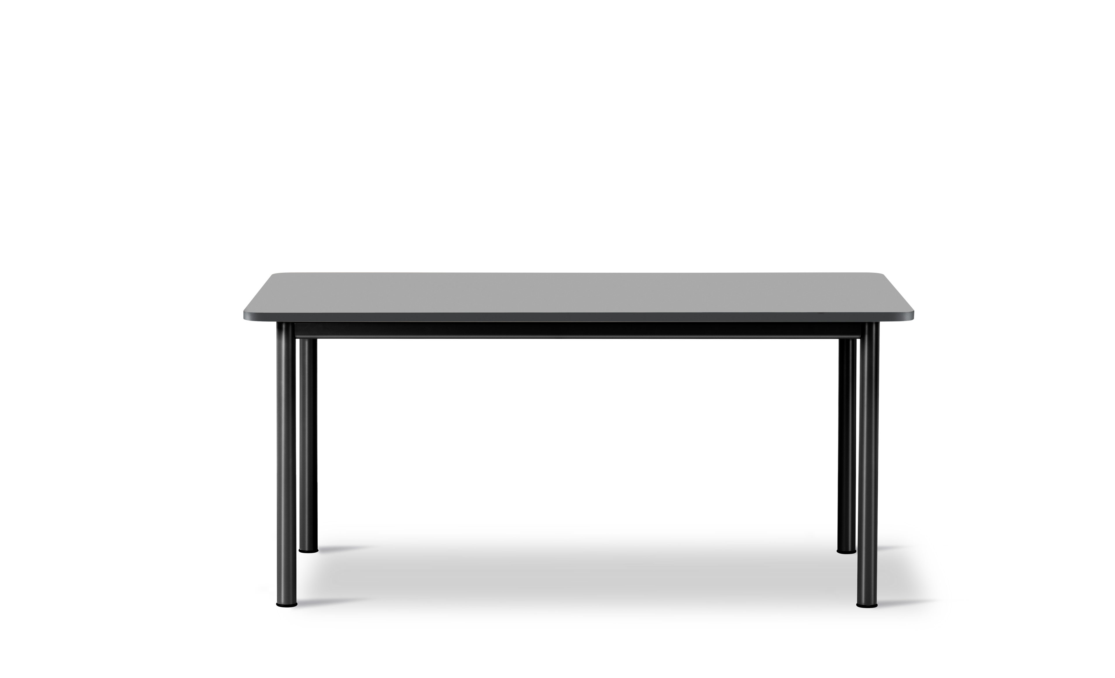 Plan Table - Black Fenix laminate / Black