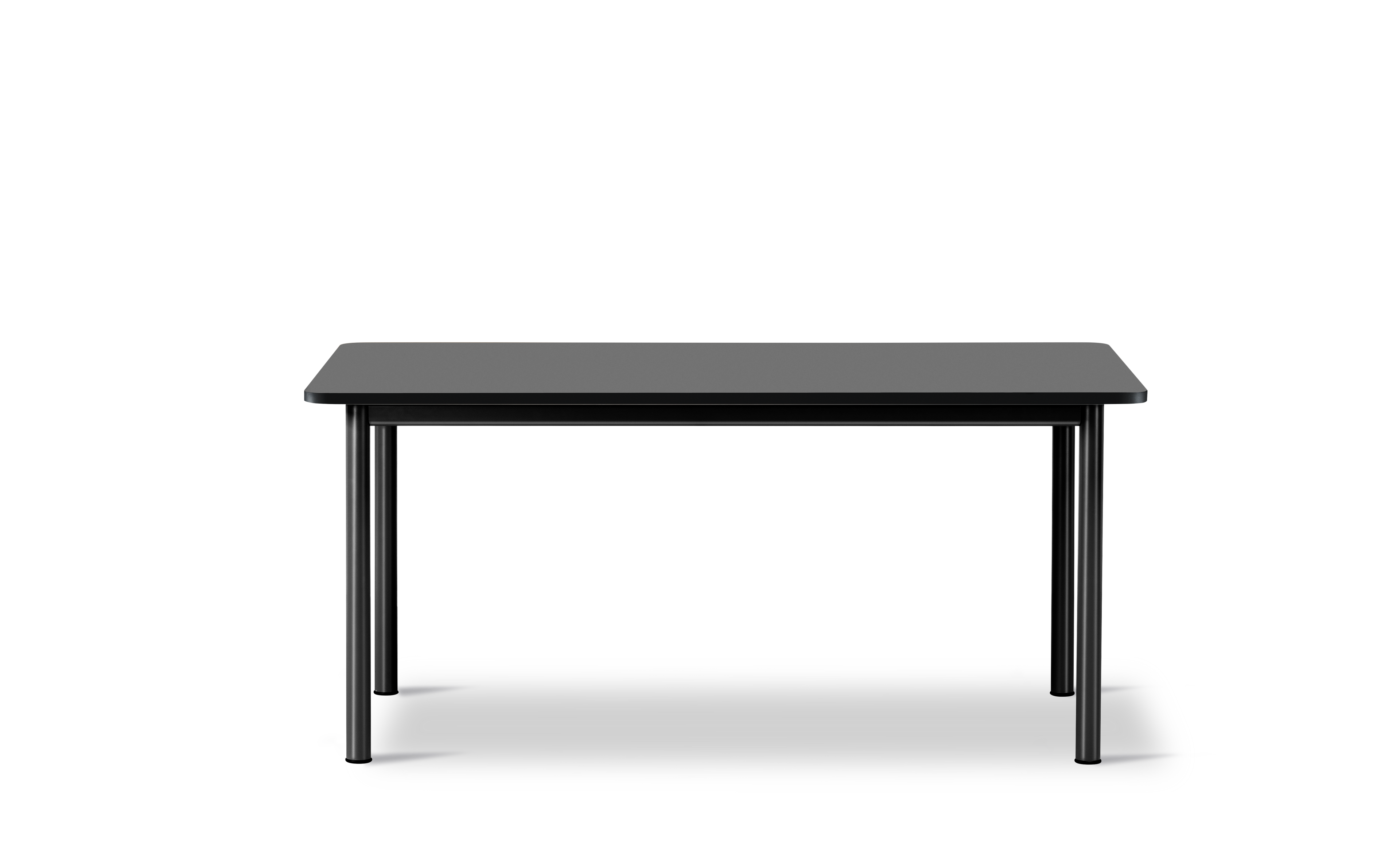 Plan Table - Black linoleum / Black