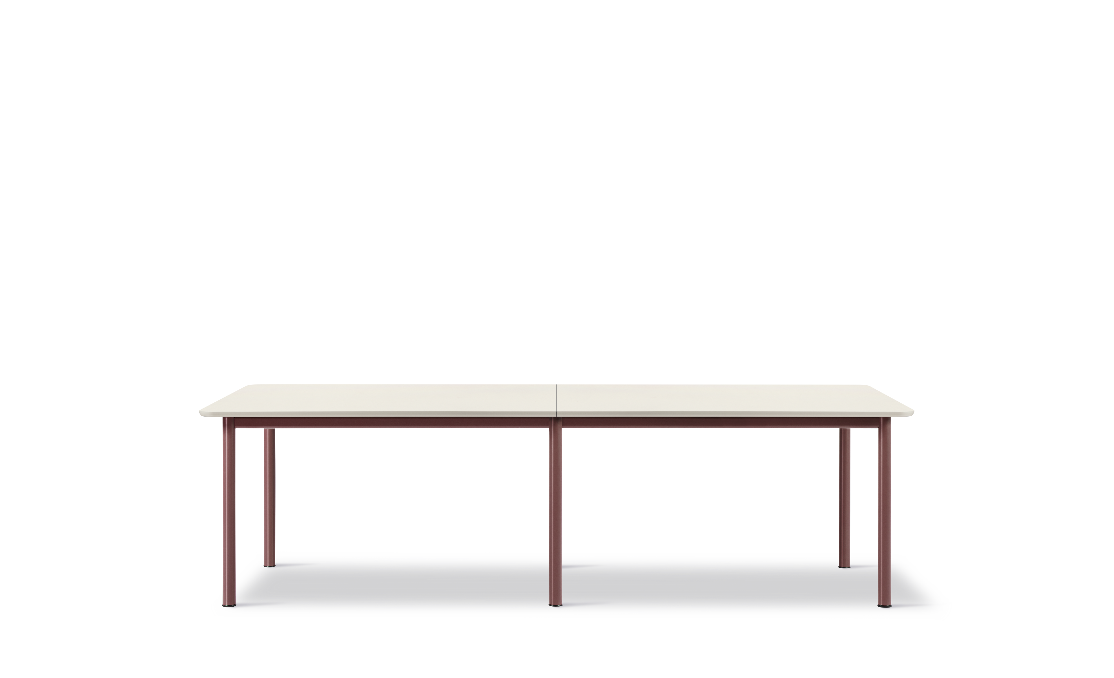 Plan Table Modular (konfiguration A) - Really Cotton Cream / Bourdeax Stel