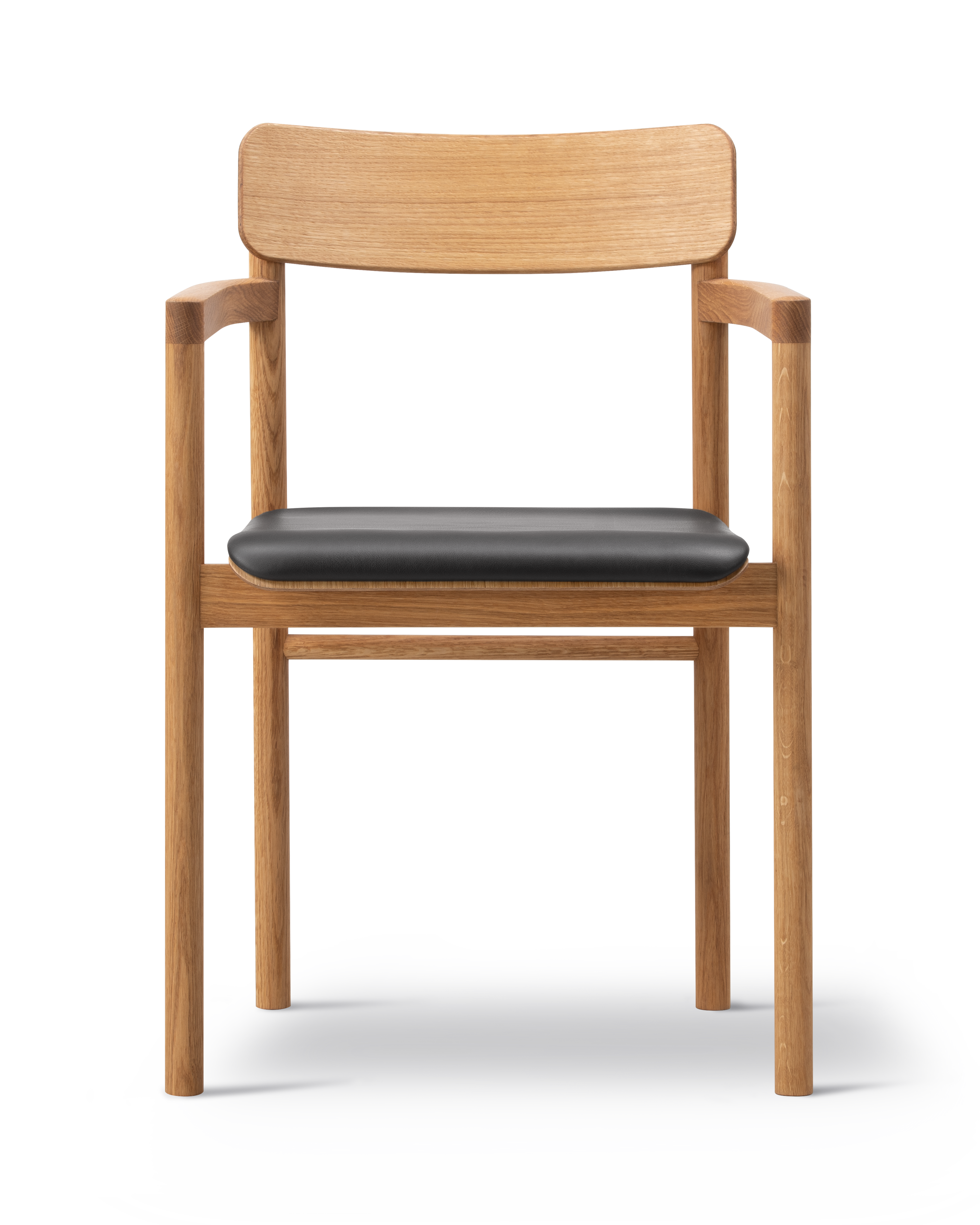 Post Chair - Leather Omni 301 / Oak oil