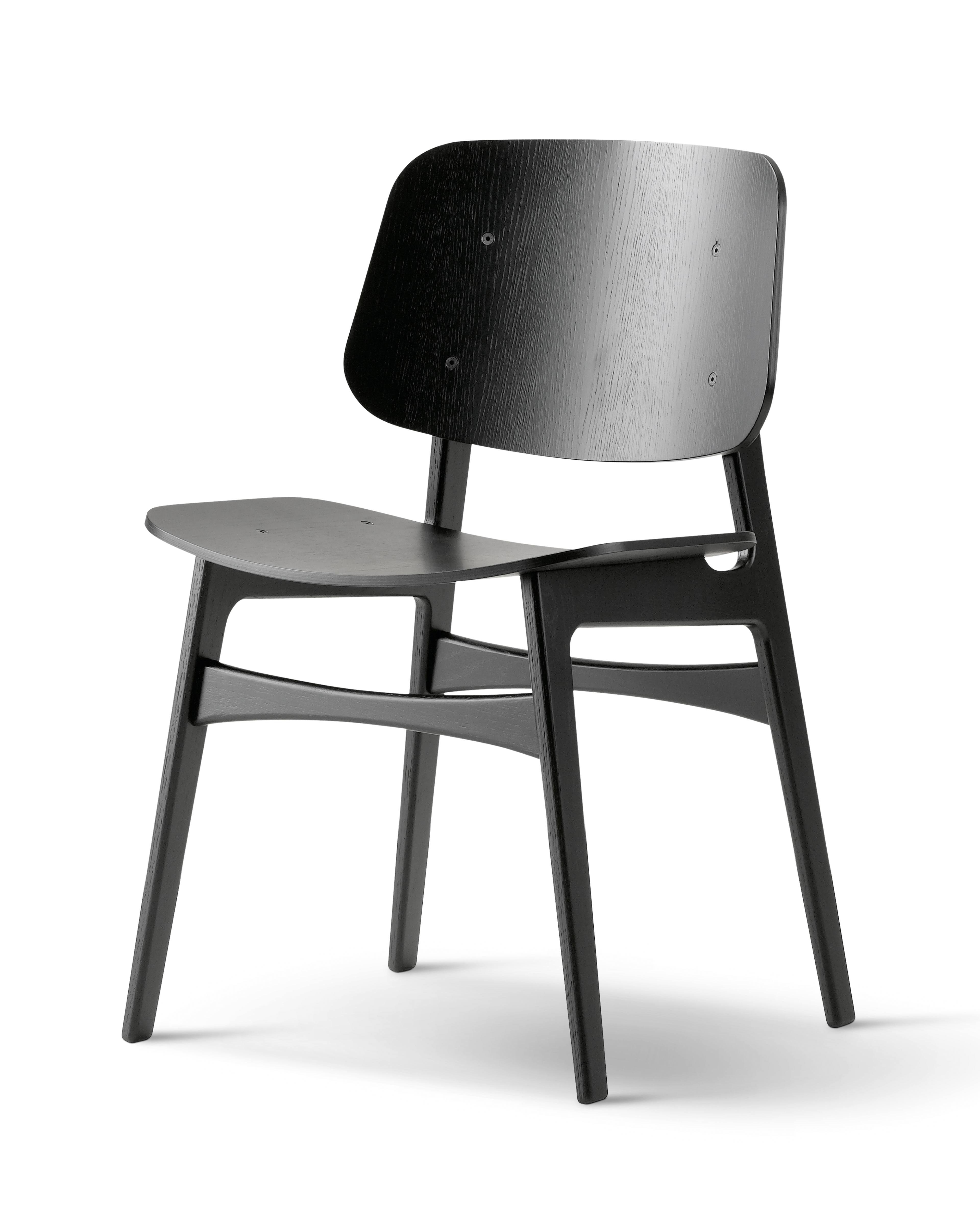 Søborg Chair - Black lacquered oak