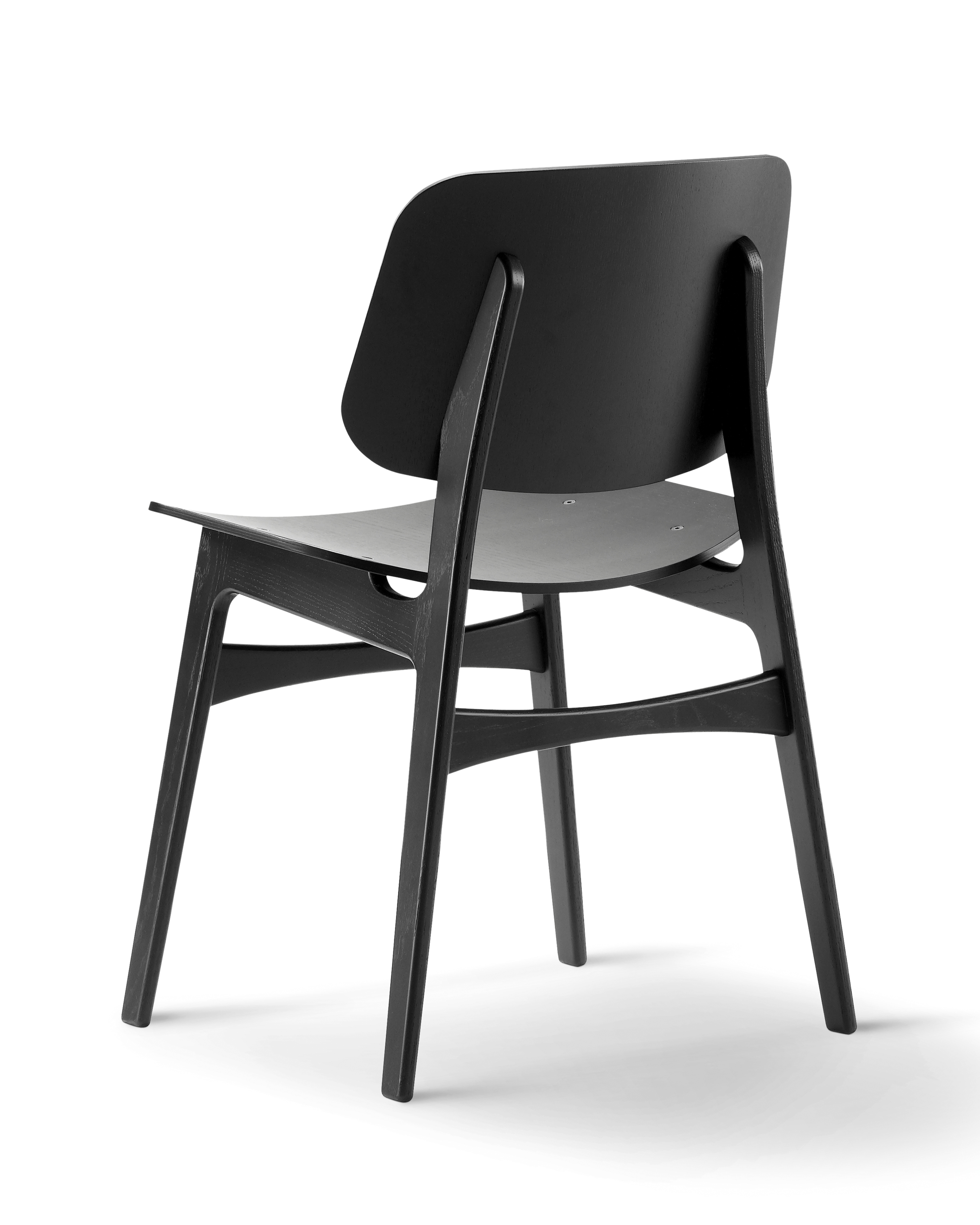 Søborg Chair - Black lacquered oak