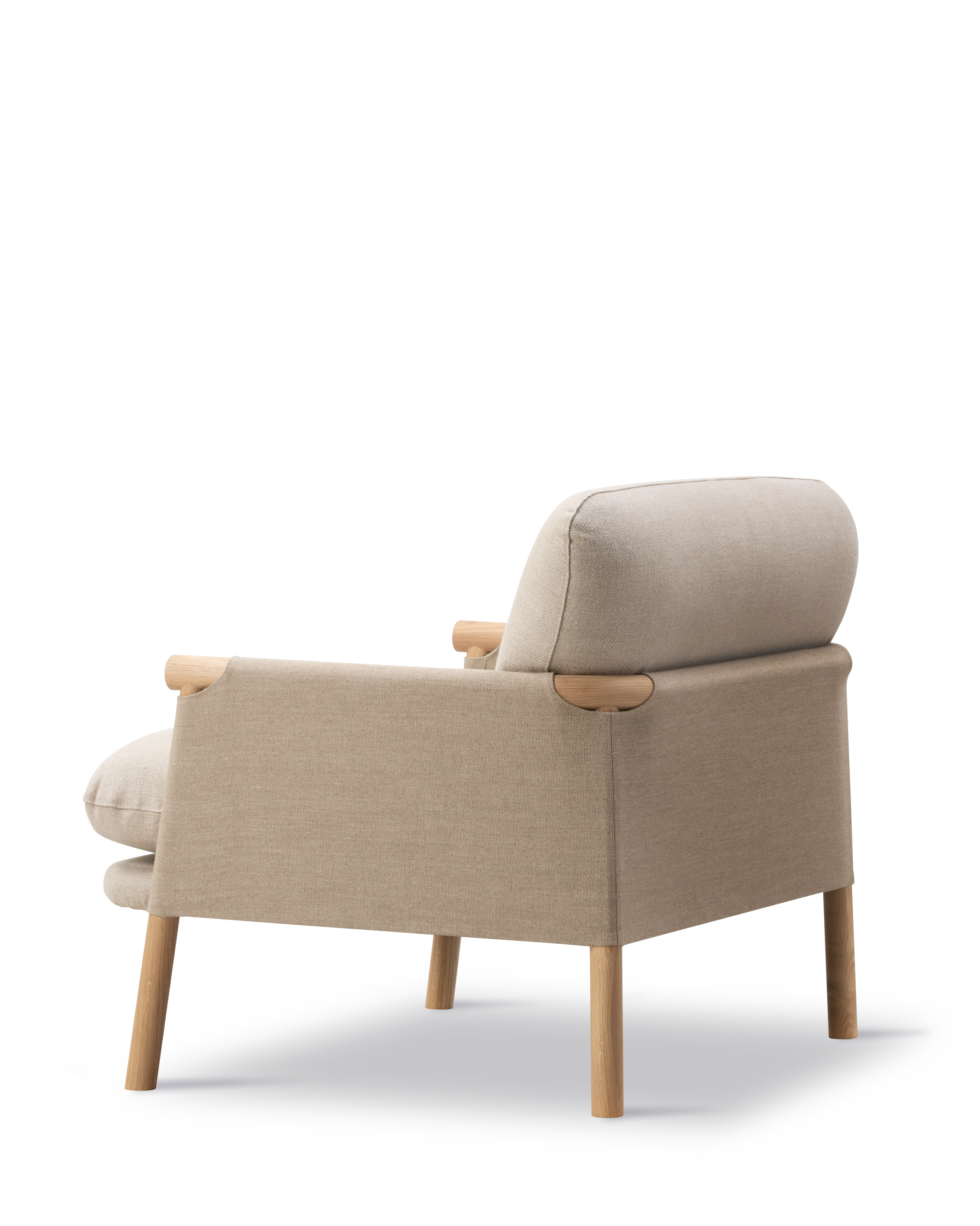 Savannah Lounge Chair - Canvas / Grand Linen 0024 / Eg lys olie