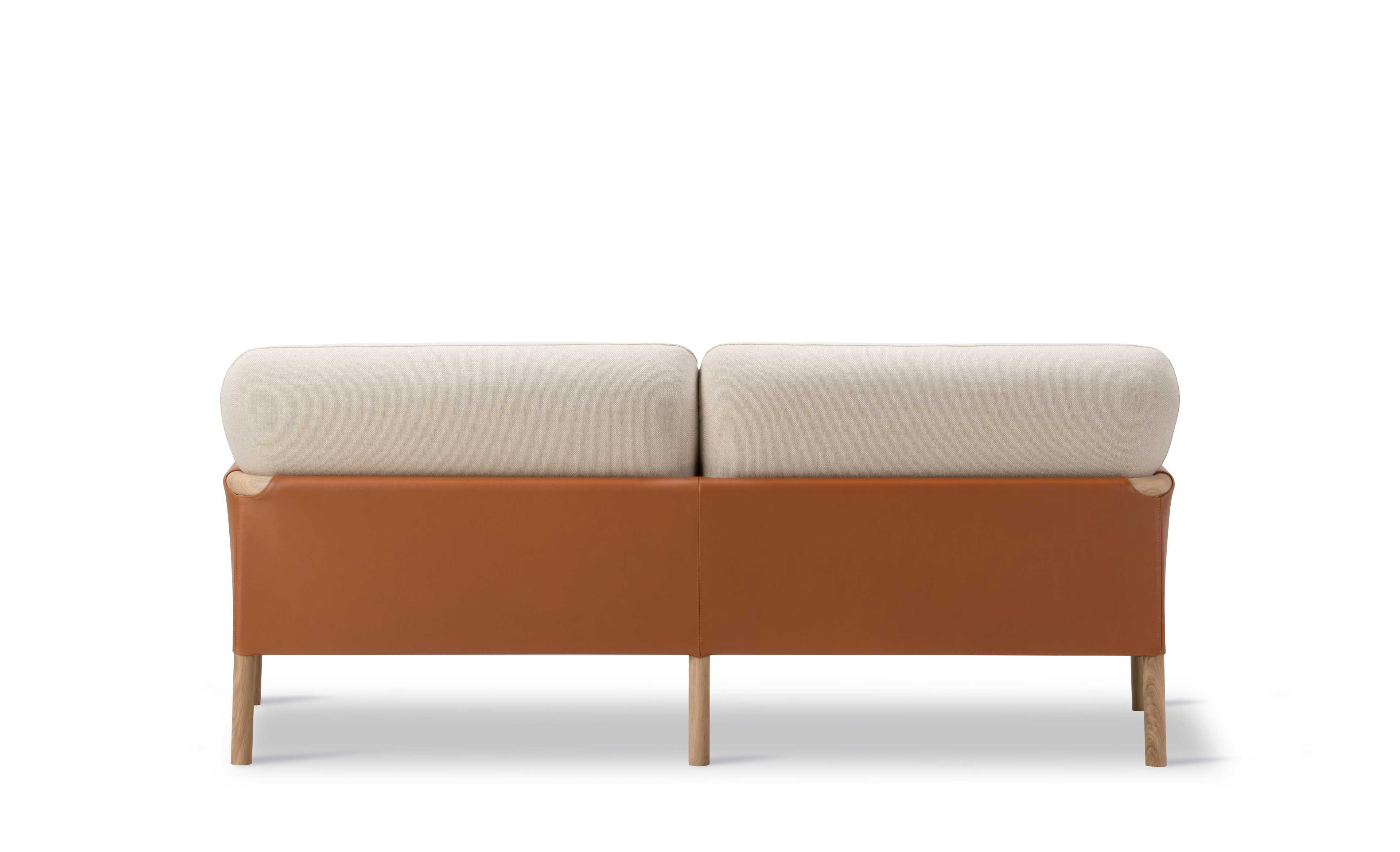 Savannah Sofa - Leather 95 Max / Hallingdal 200 / Oak light oil