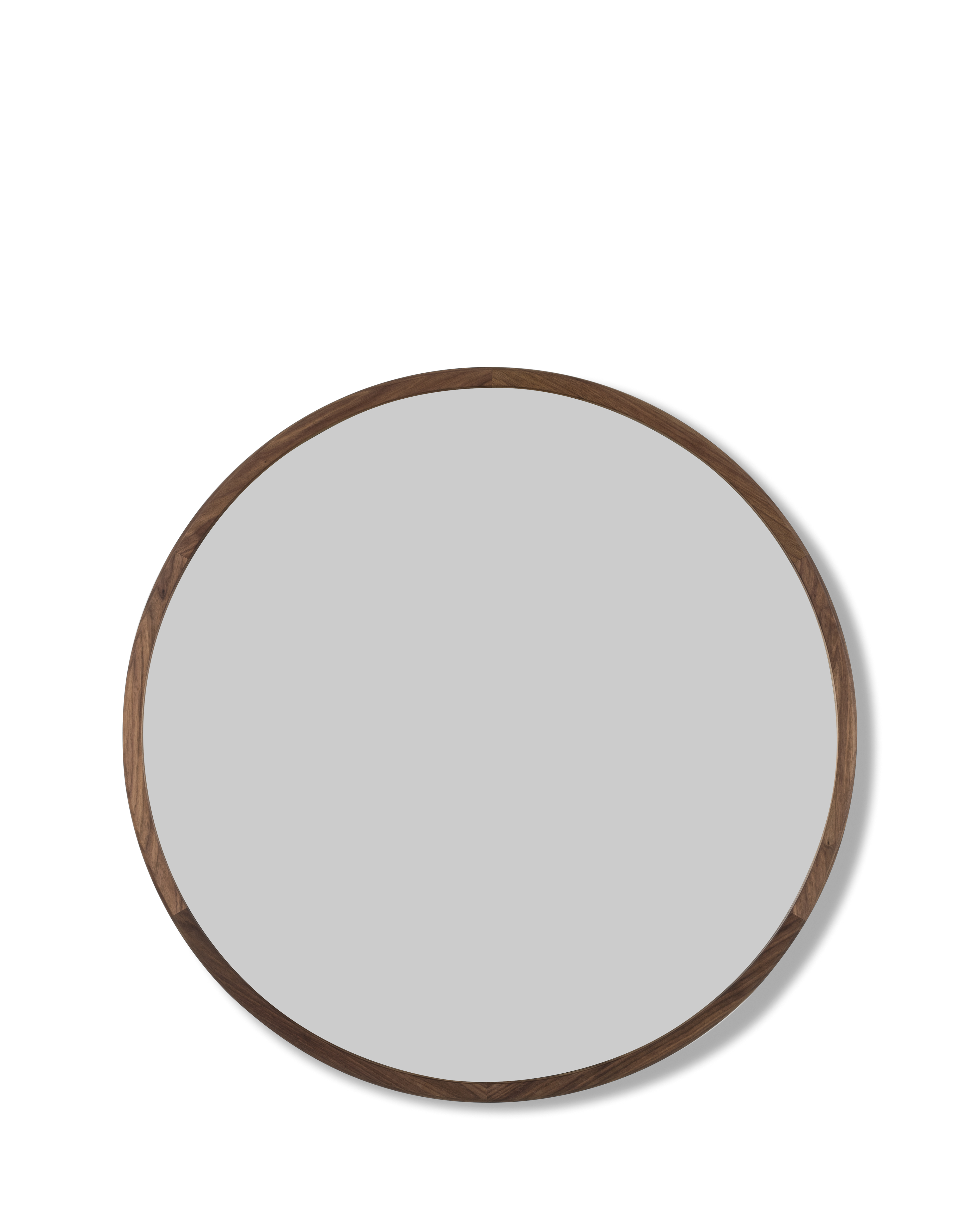 Silhouette Mirror - Walnut