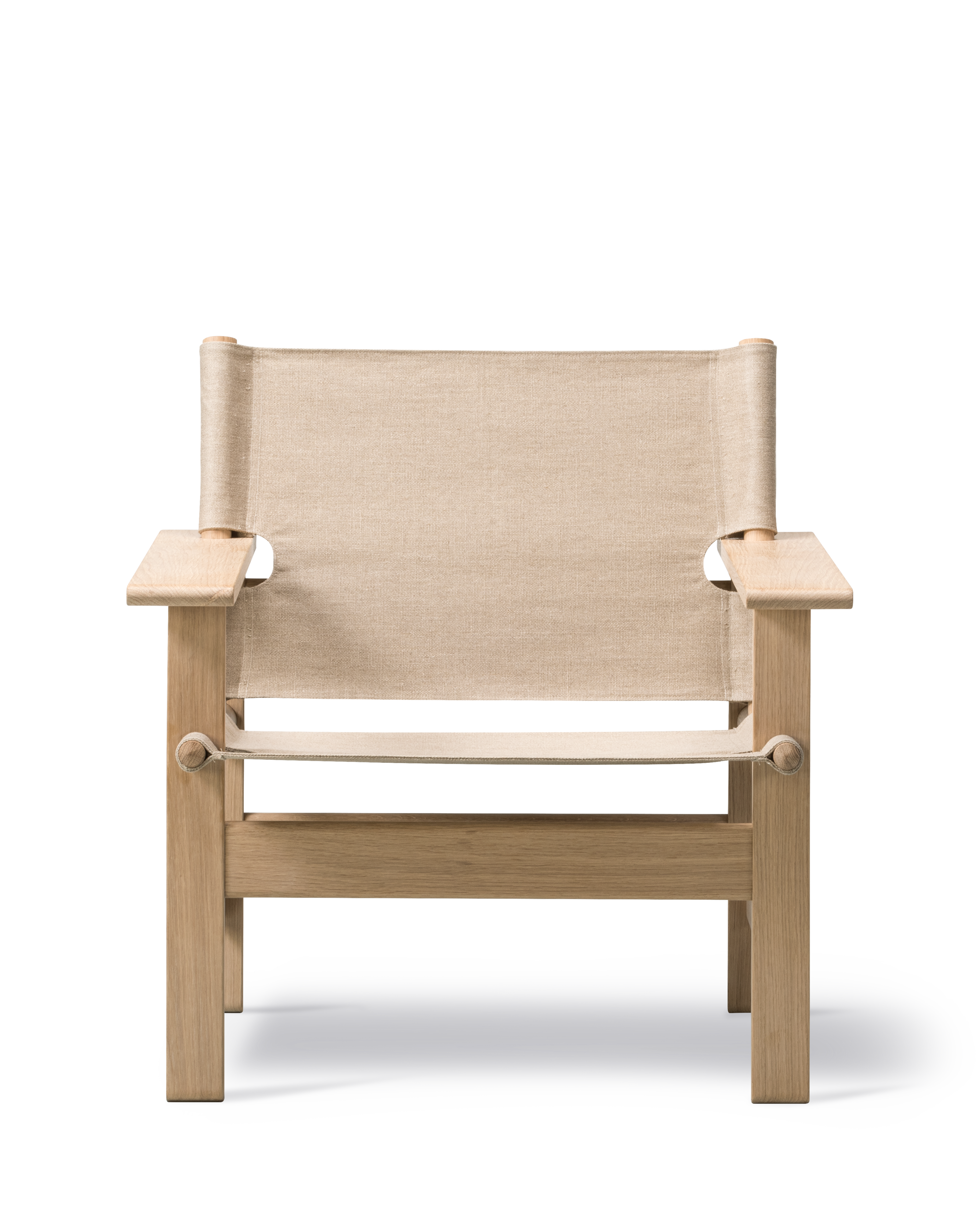 The Canvas Chair - Natural Canvas / Oak soap