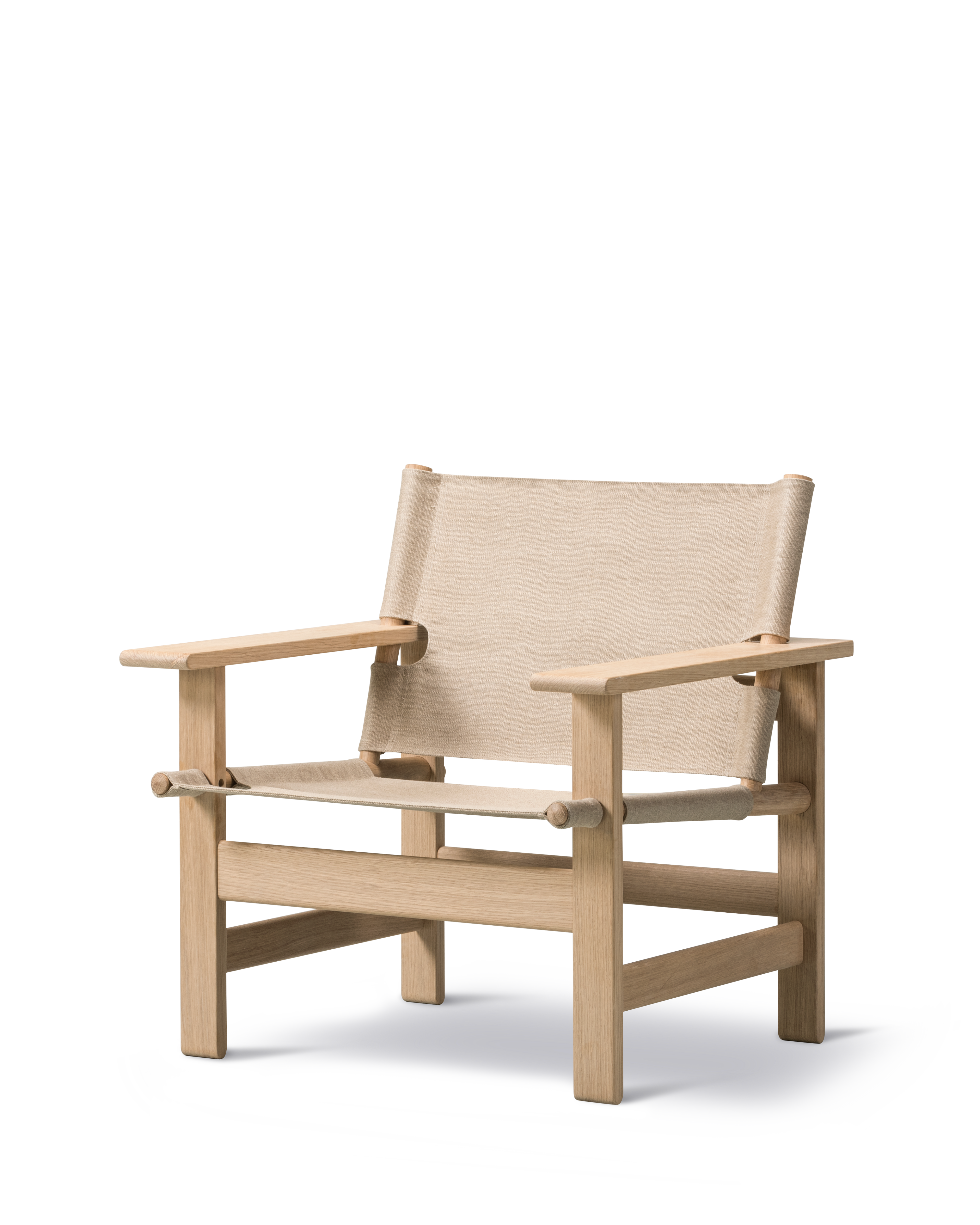 The Canvas Chair - Natural Canvas / Oak soap