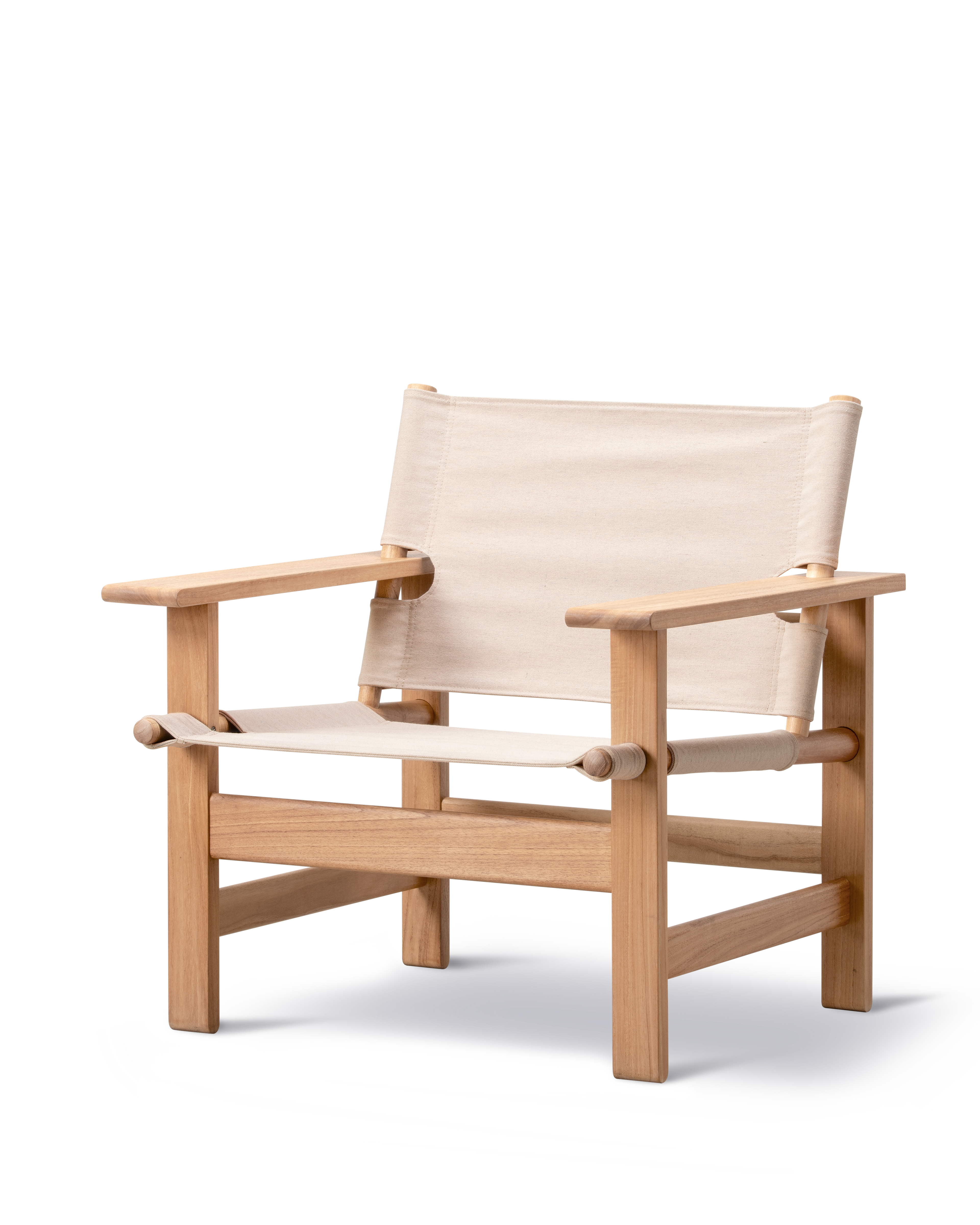 The Canvas Chair Outdoor - Performance Canvas / Teak
