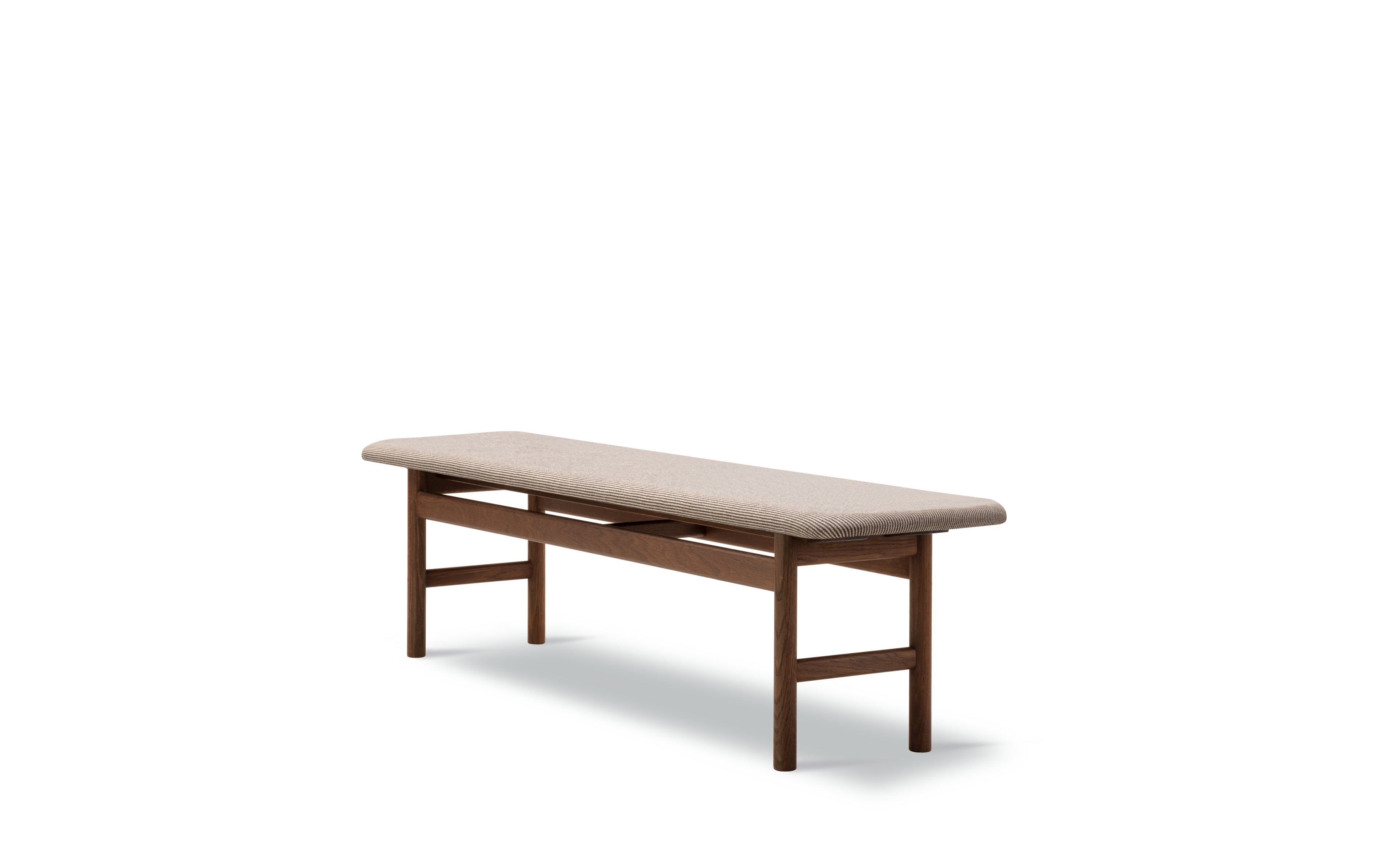 Mogensen 3172 Bench w/o back - Fuse 351 / Smoked oak, oiled
