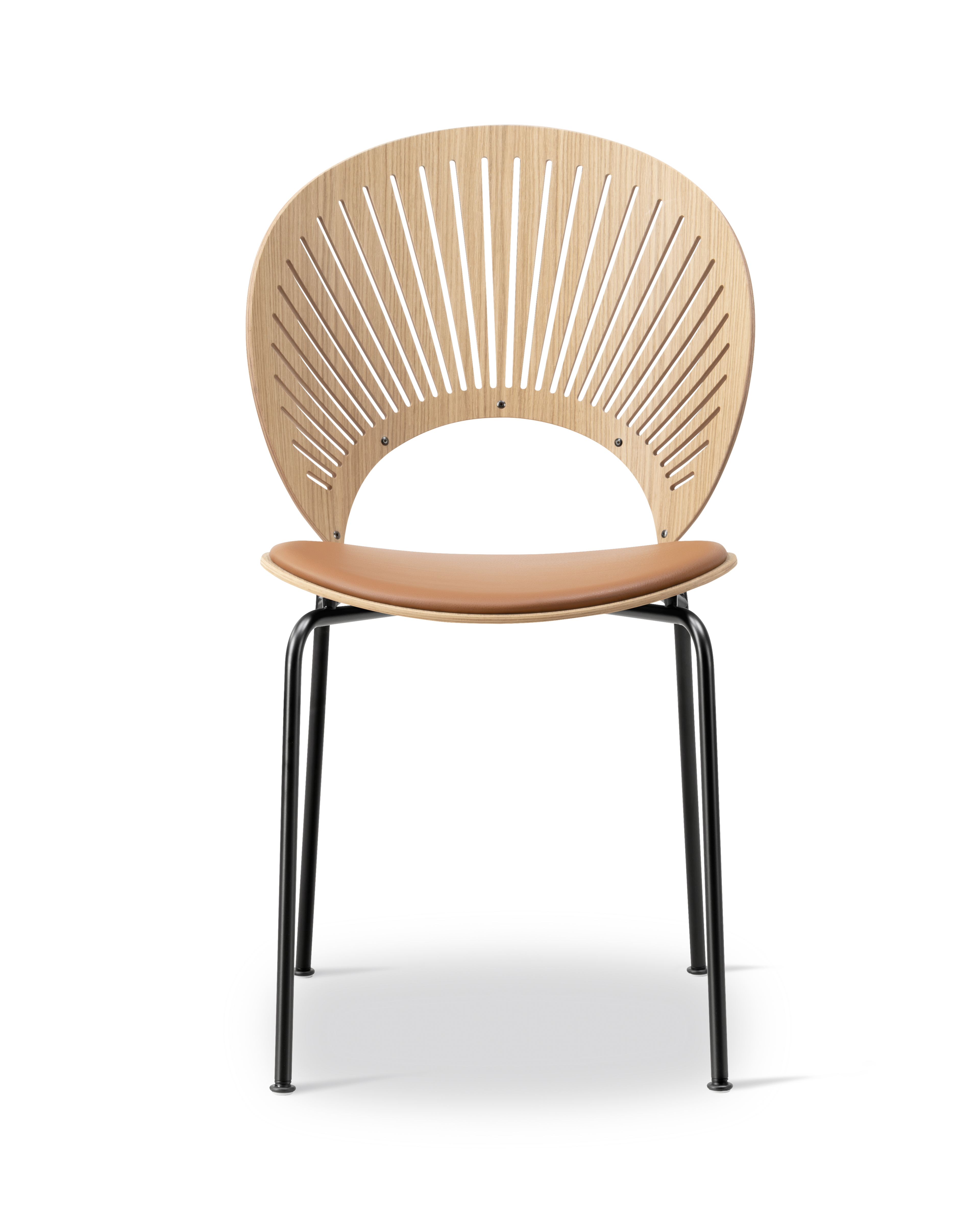 Trinidad Chair - Eg olie / Omni 307 Cognac / Sort 