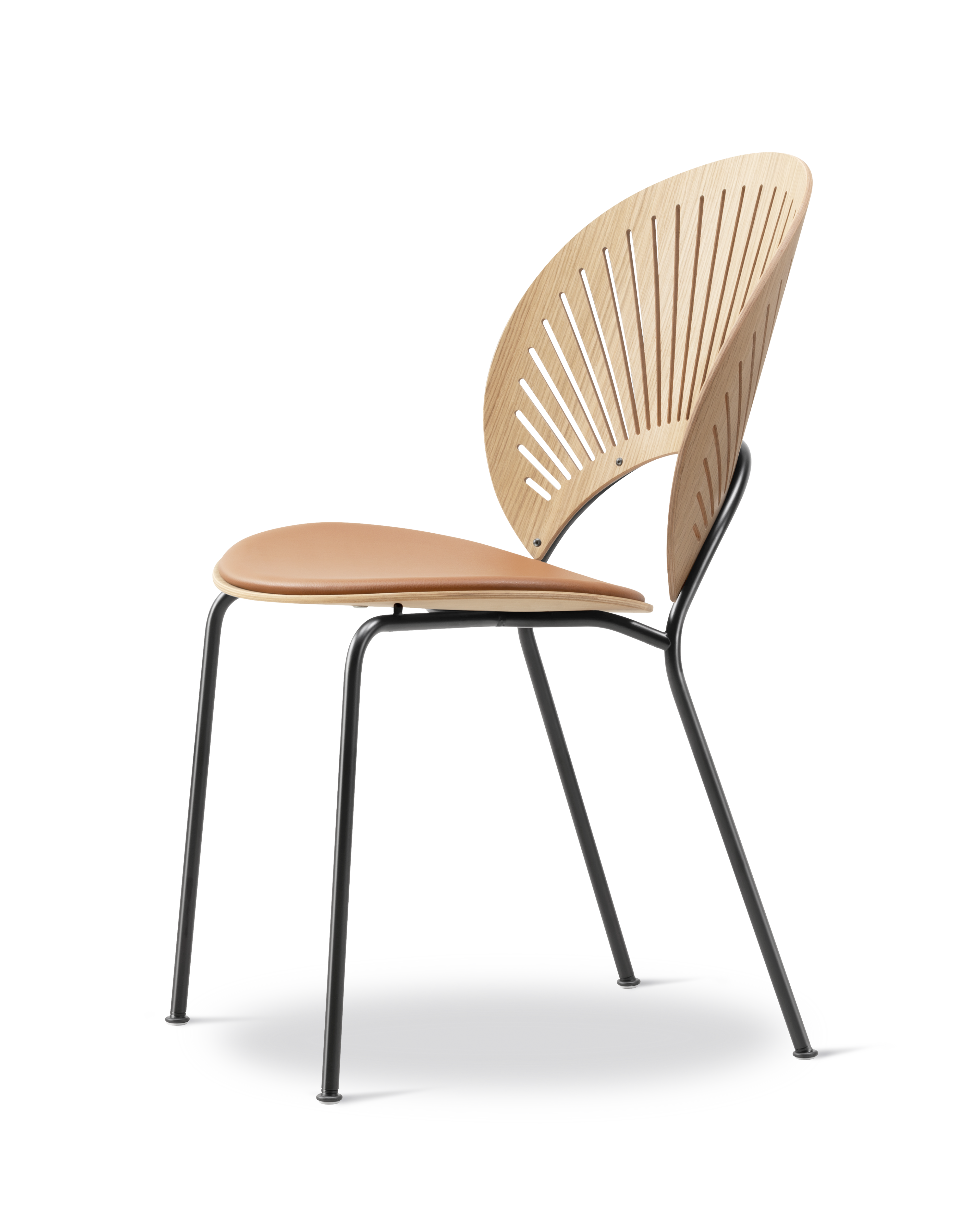 Trinidad Chair - Leather Omni 307 Cognac / Oak Oil / Black