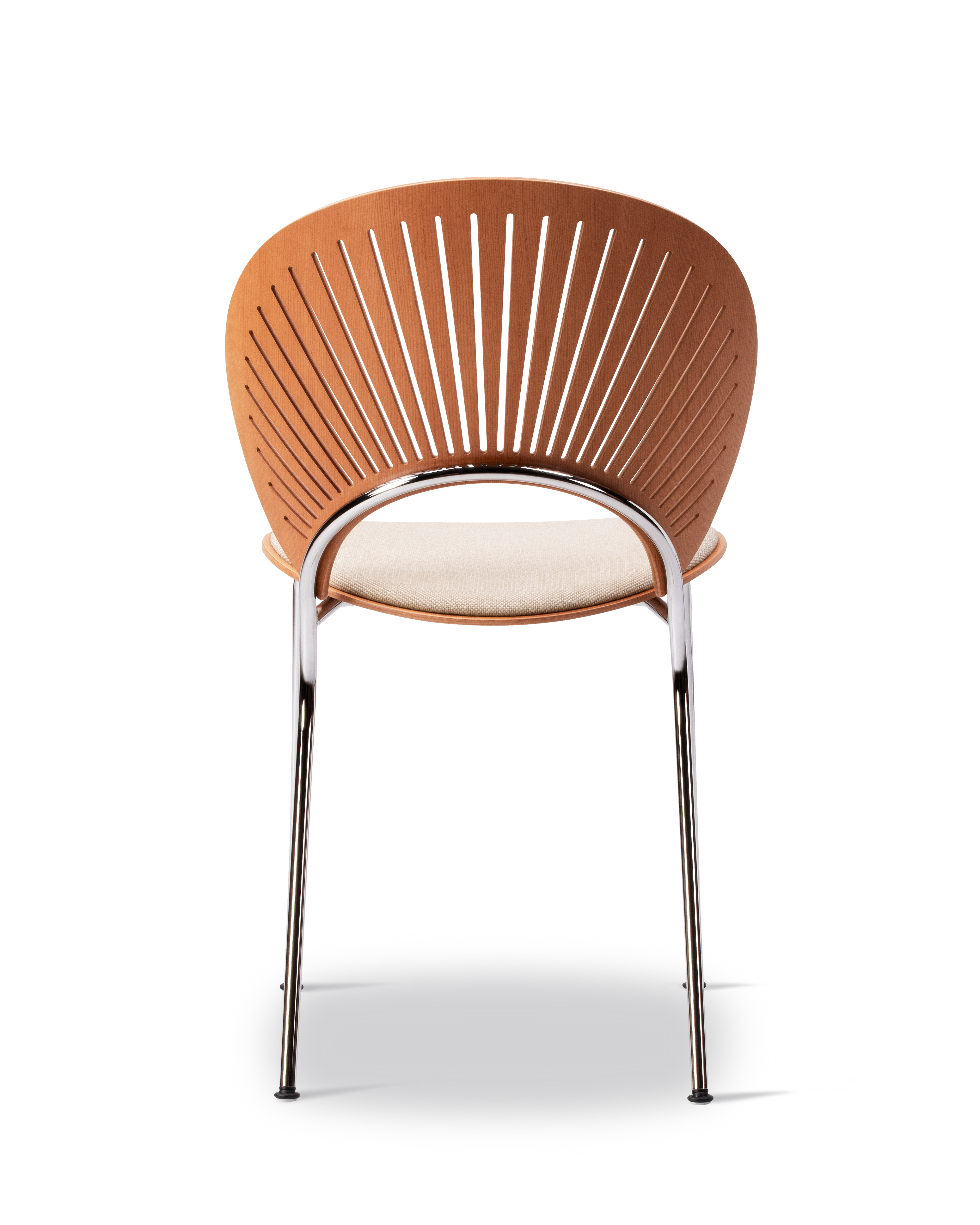 Trinidad Chair - Leather Hallingdal 200 / Oregon Pine / Brushed Steel