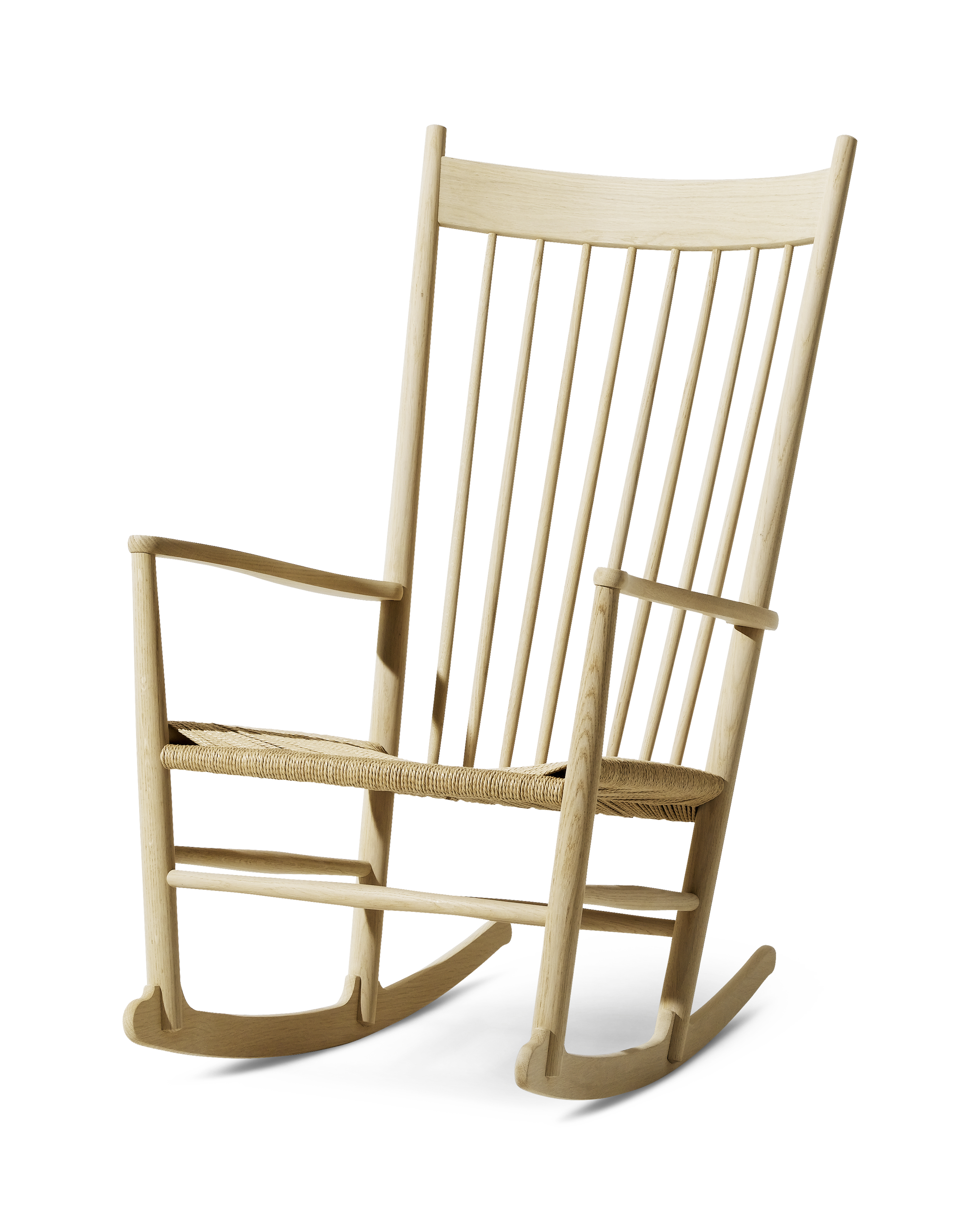 Wegner 16 Rocking Chair - Natural papercord / Oak soap