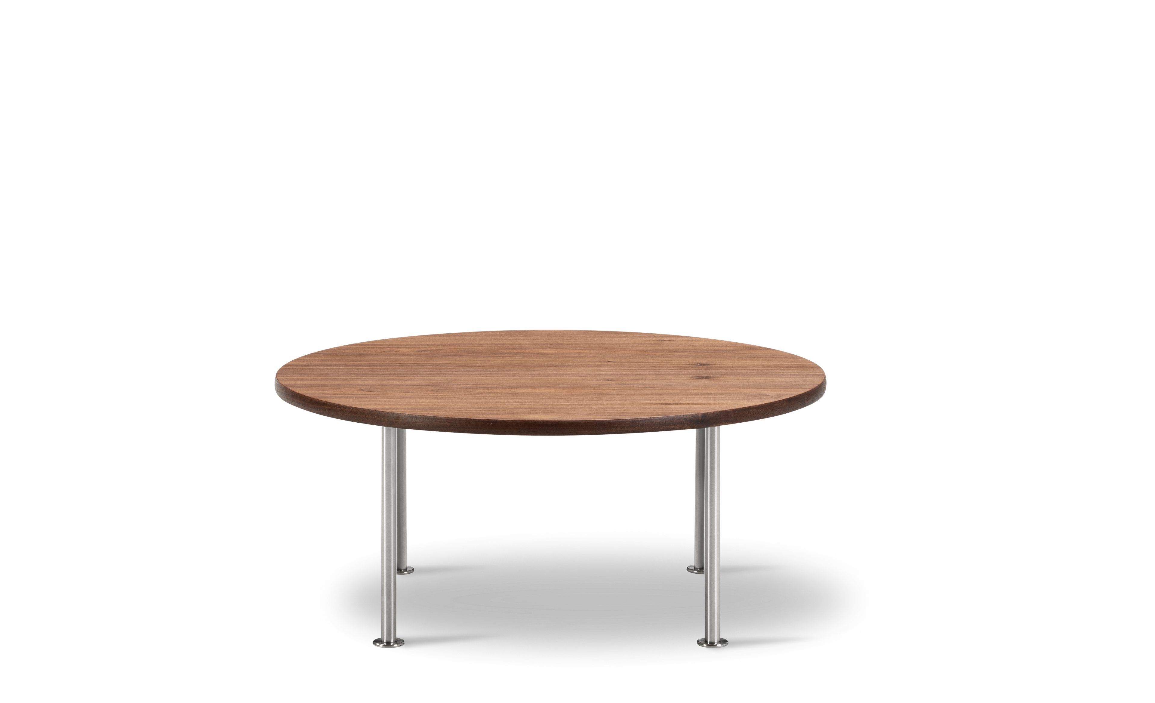 Wegner Ox Table - Valnød / Børstet stål