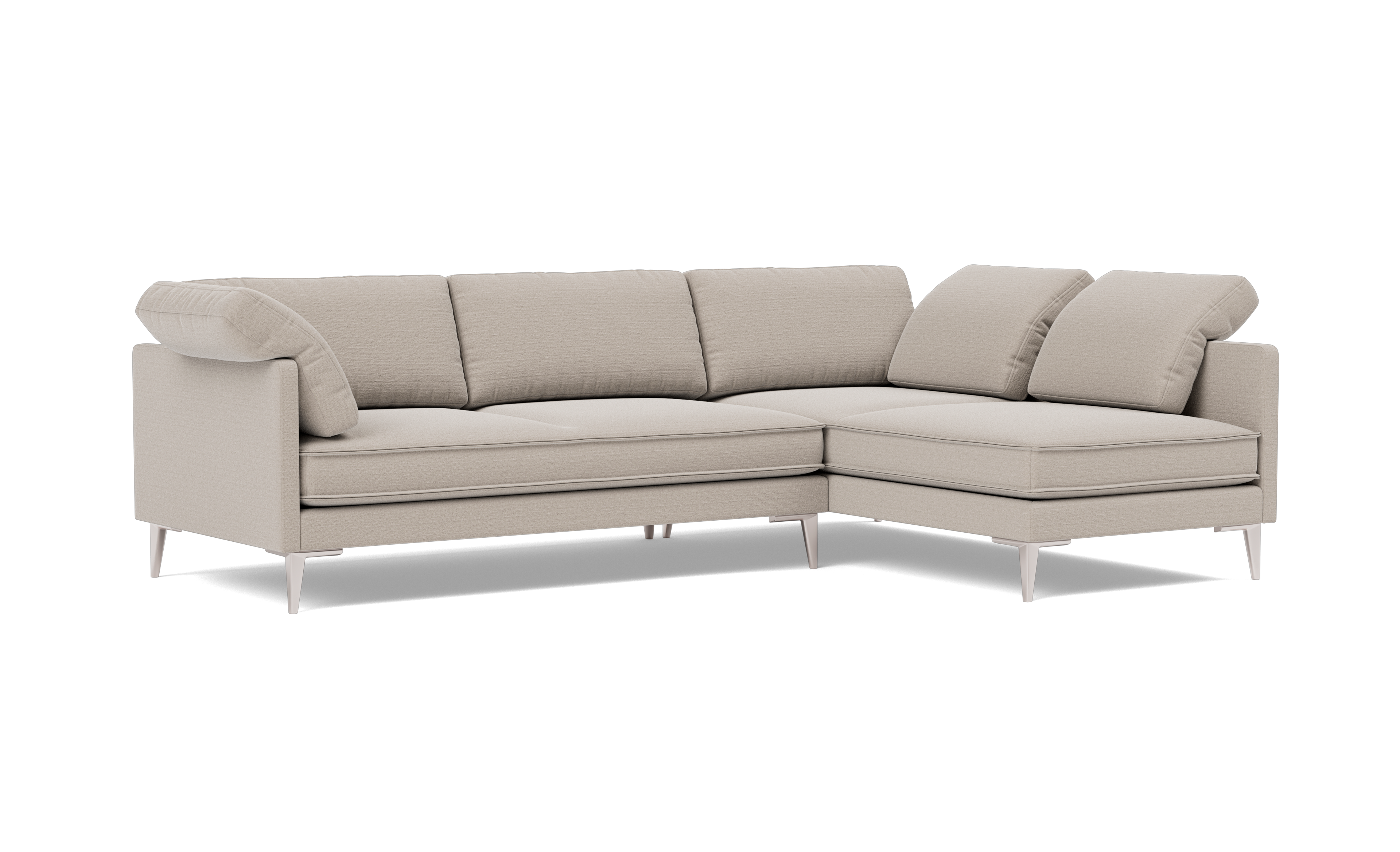 Erik Jørgensen Studio - EJ295 Chaise Sofa, 76 cm puder