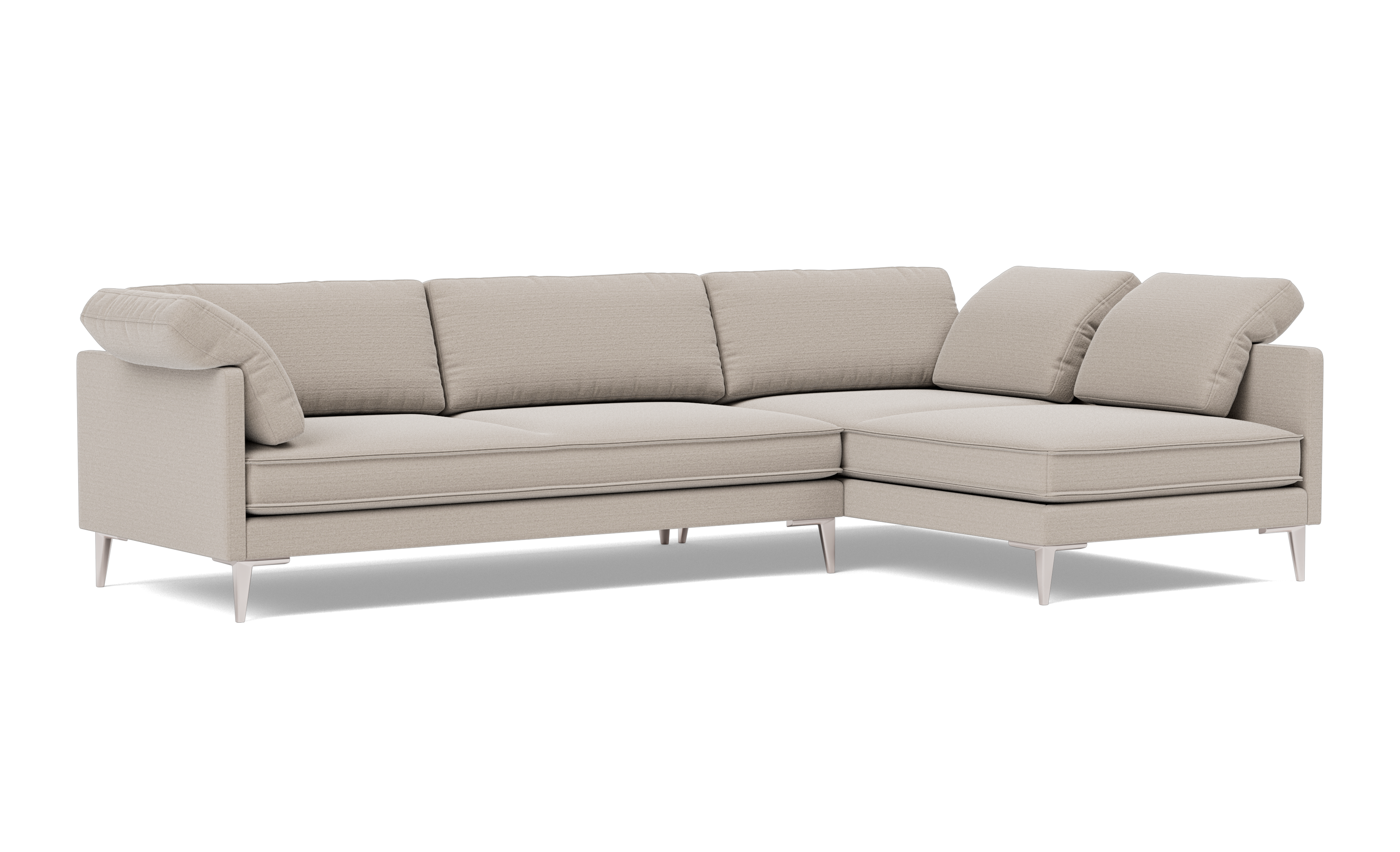 Erik Jørgensen Studio - EJ295 Chaise Sofa, 86 cm cushions