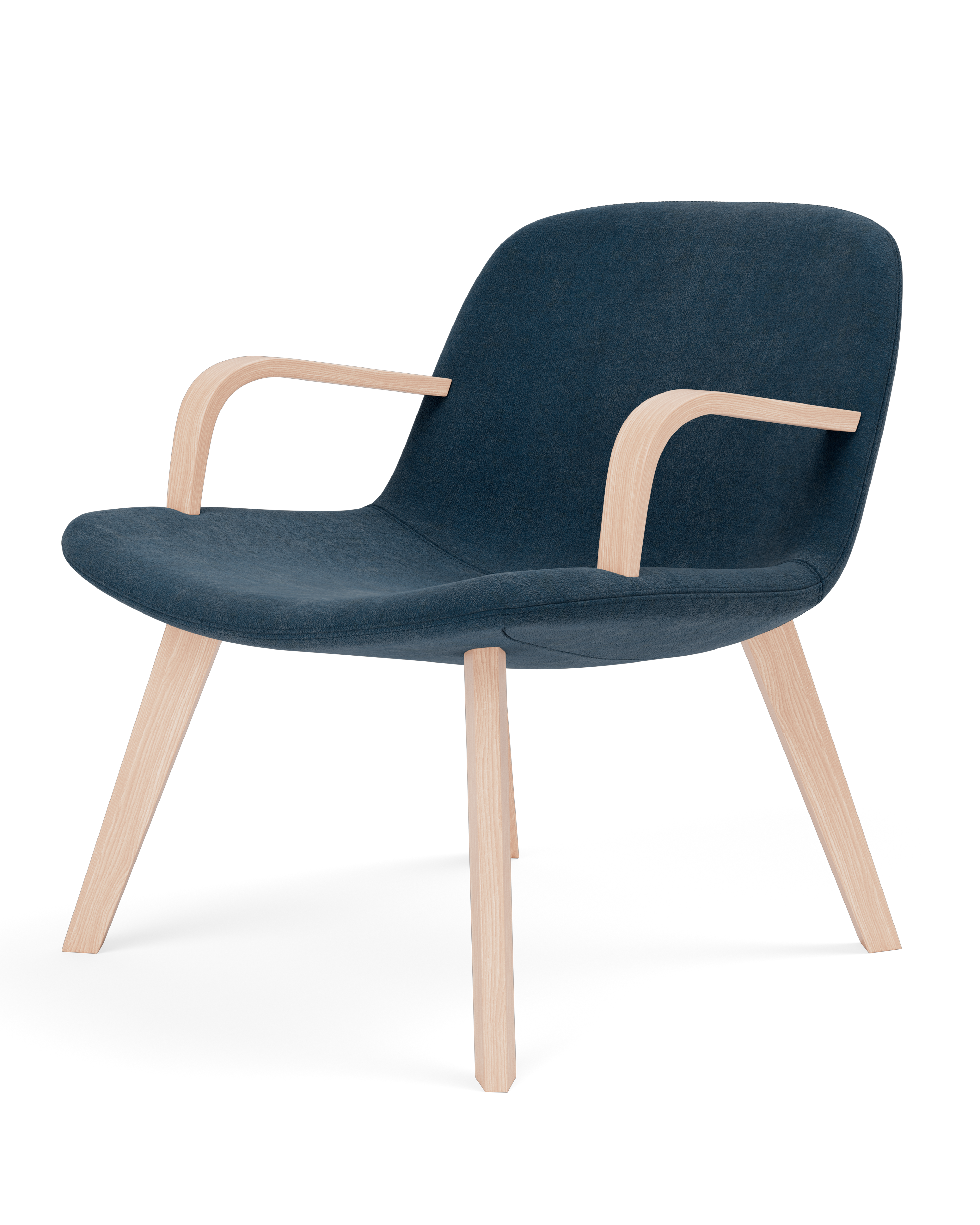 Foersom & Hiort-Lorenzen - Eyes Lounge Wood base Armchair