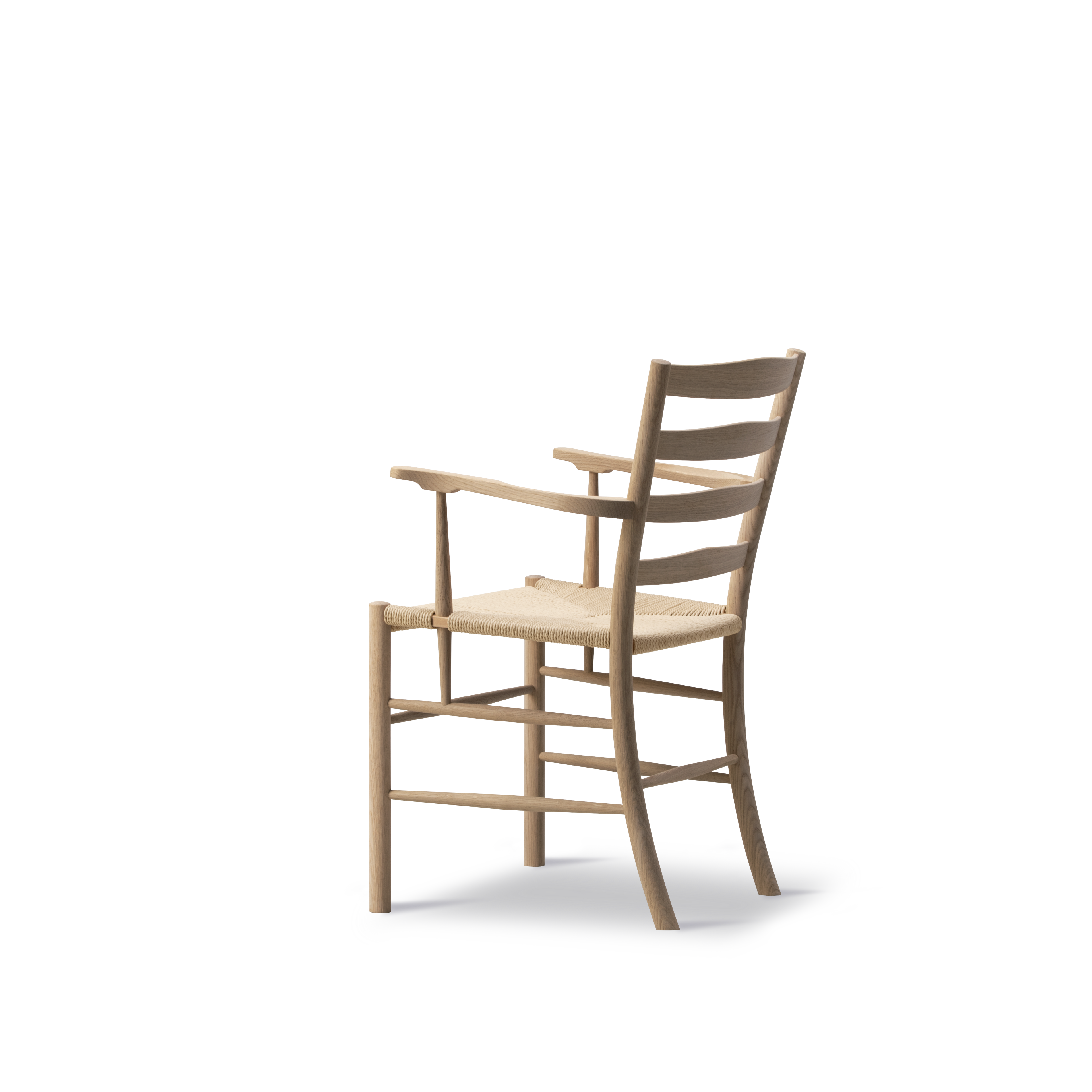 Klint Armchair - Natural Papercord / Oak oil